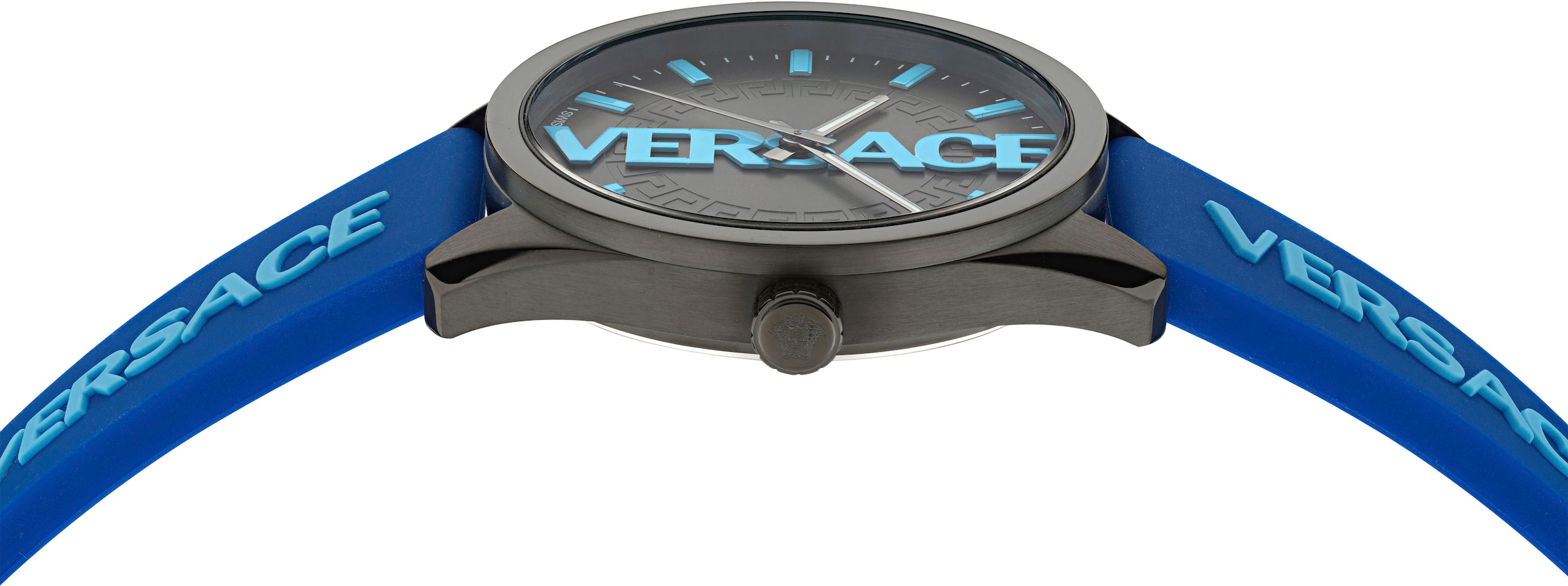 Versace Quarzuhr »V-VERTICAL«, Armbanduhr, Herrenuhr, Swiss Made, Leuchtzeiger, Saphirglas, analog