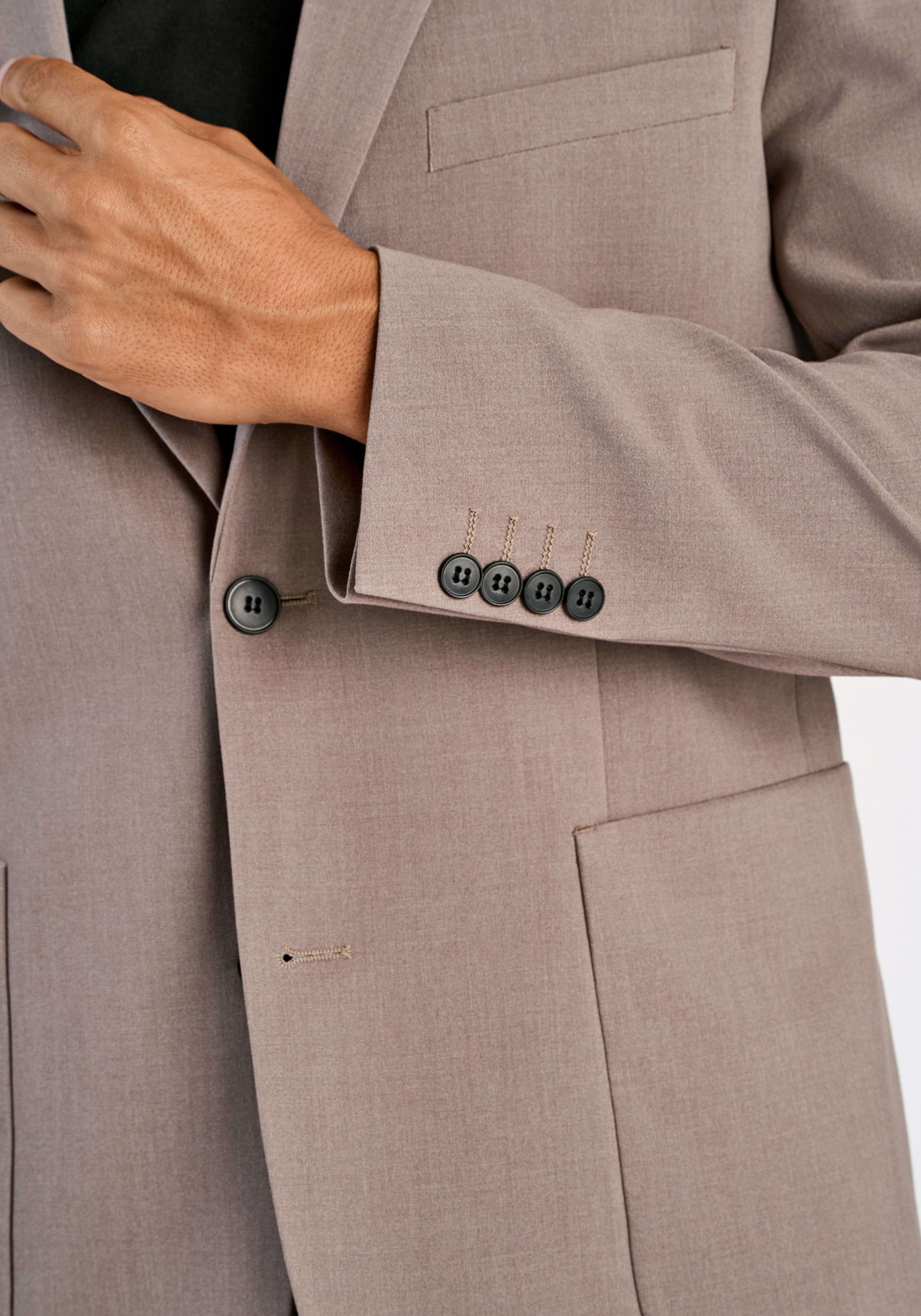 LINDBERGH Sakko mit Viskose und Stretch, in melierter Optik