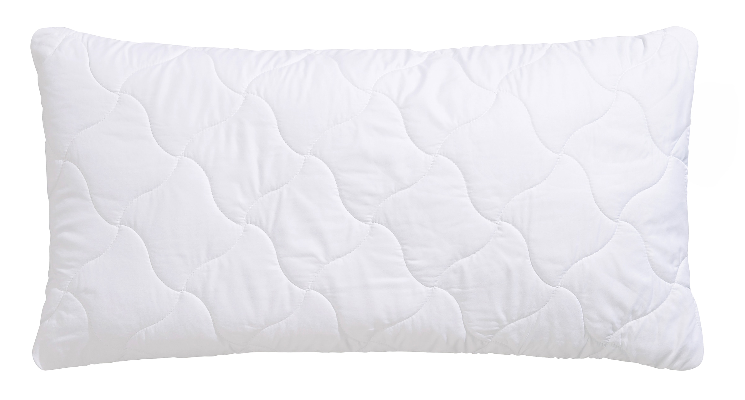 OTTO home Microfaserkissen »Fantasy Kopfkissen 40x80 oder 80x80 cm, Made in Germany« Füllung: 100% ökologisches, klimaregulierendes Polyester 1 Stk. tlg. Bezug Polyester oder recyceltem Polyester oder Baumwolle (ECO)