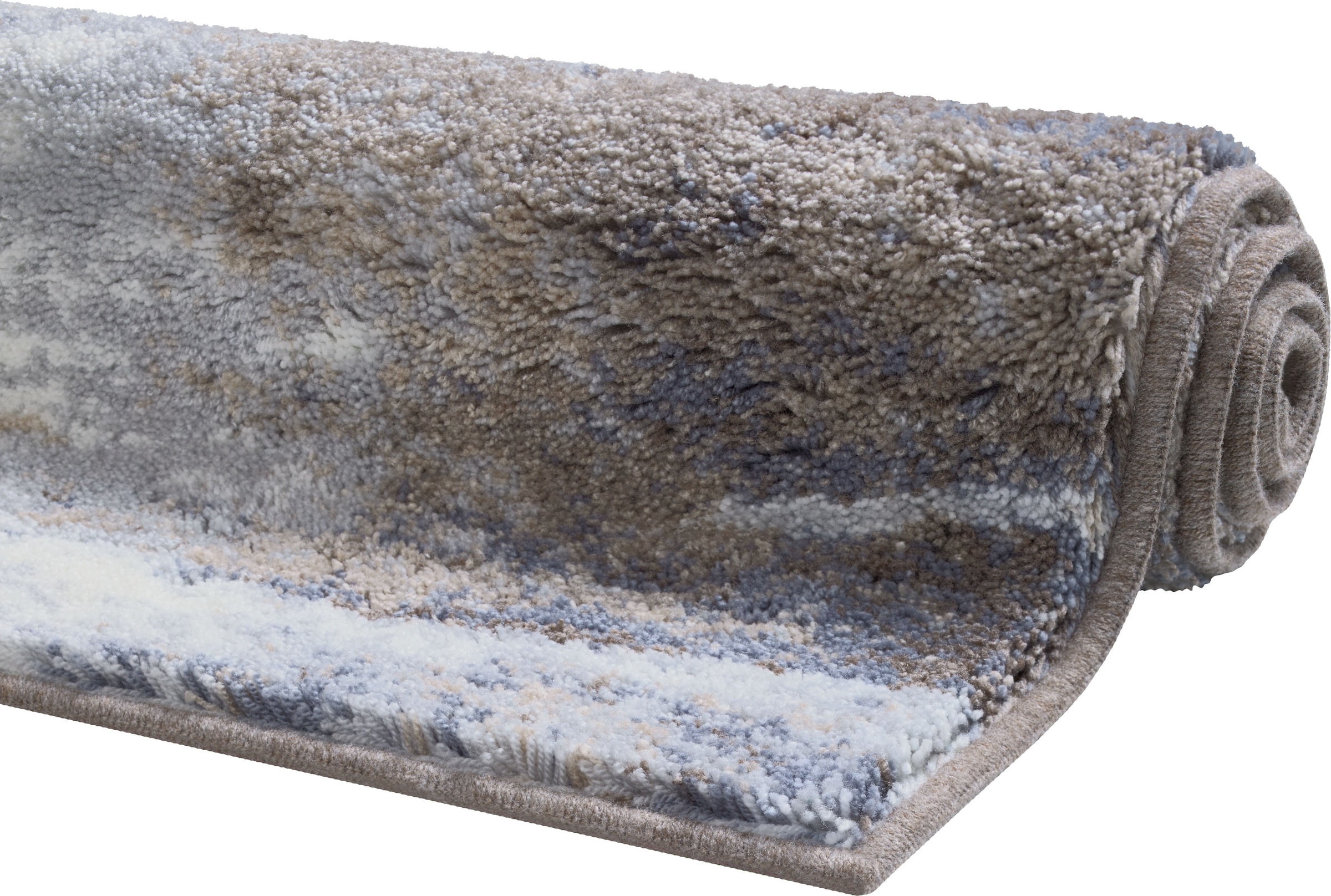 Grund Badematte »Magma«, rutschhemmend beschichtet, fußbodenheizungsgeeignet, Badematte in abstraktem Design