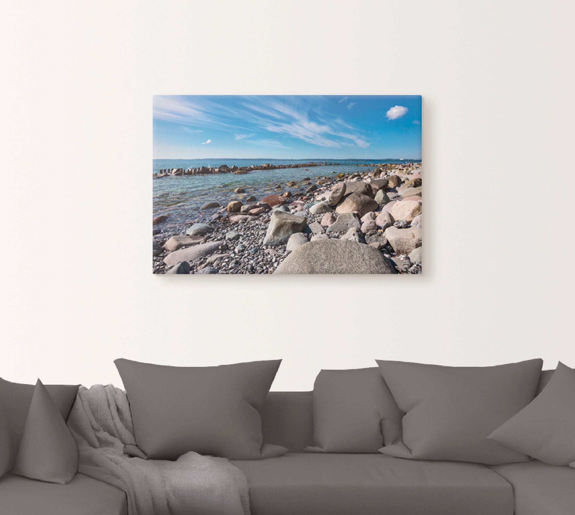 Artland Wandbild »Ostseeküste auf der Insel Rügen«, Küste, (1 St.), als Alu günstig online kaufen