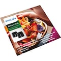Philips Grillpfanneneinsatz »HD9954/01 Snack Profi-Kit«, Edelstahl-Silikon, (3 St.), Zubehör für Airfryer XXL