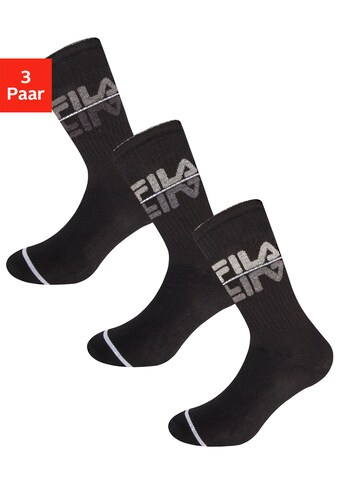 Fila Socken, (3 Paar), mit geripptem Schaft kaufen