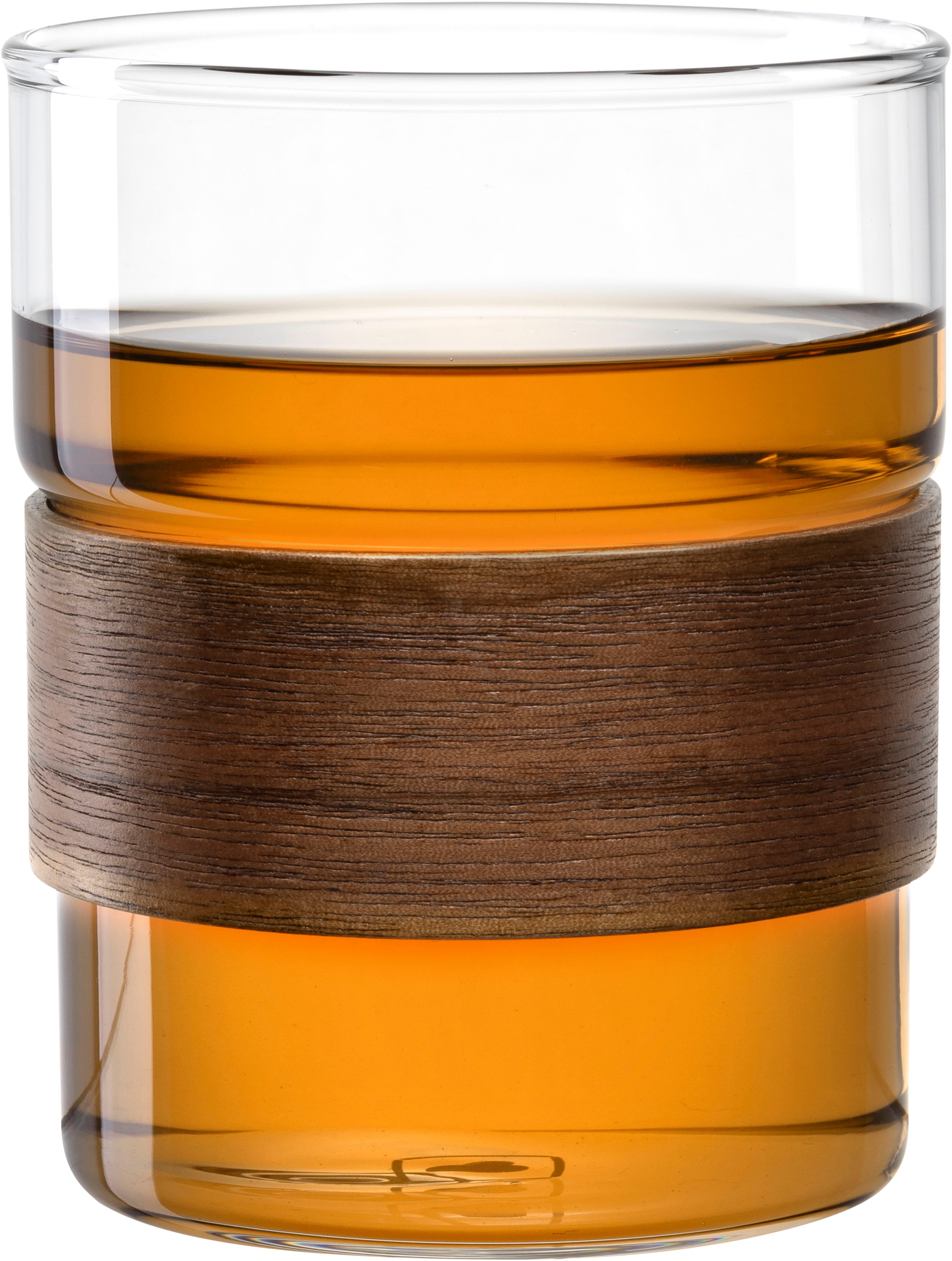 LEONARDO Becher »NOVO LEGNO, 2er Set« Becher mit Holzspange