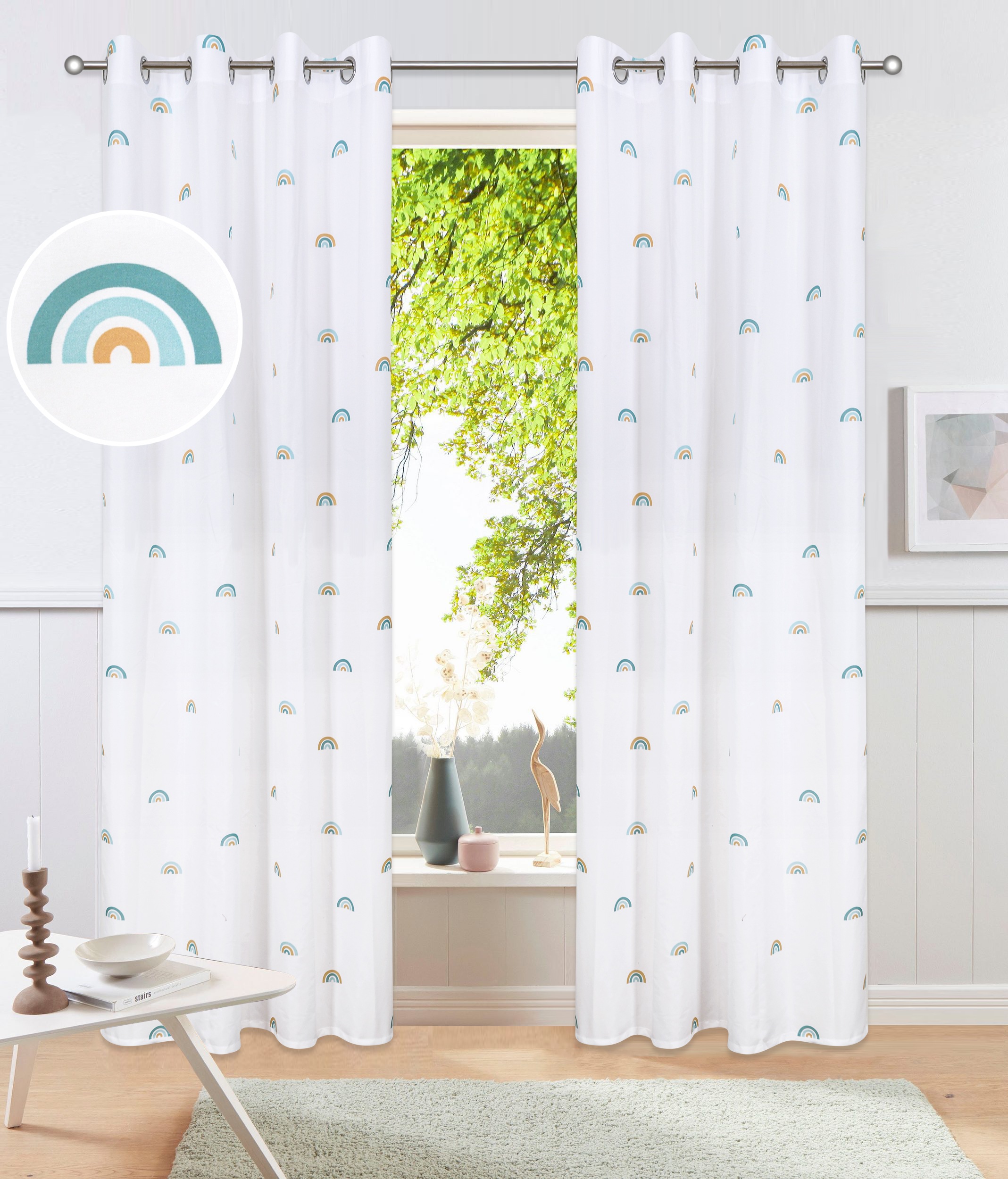 my home Gardine »Elyna« Ösen 1 Stk. tlg. günstig online kaufen