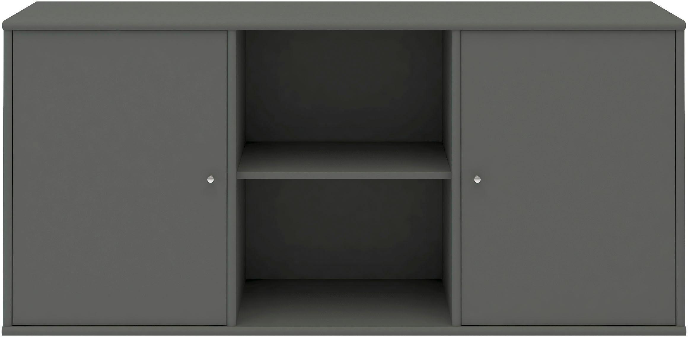 Hammel Furniture Sideboard »Mistral, Hochwertig Schrank, hängend/stehend montierbar«, mit zwei Türen, B: 133 cm, anpassungsbar Designmöbel