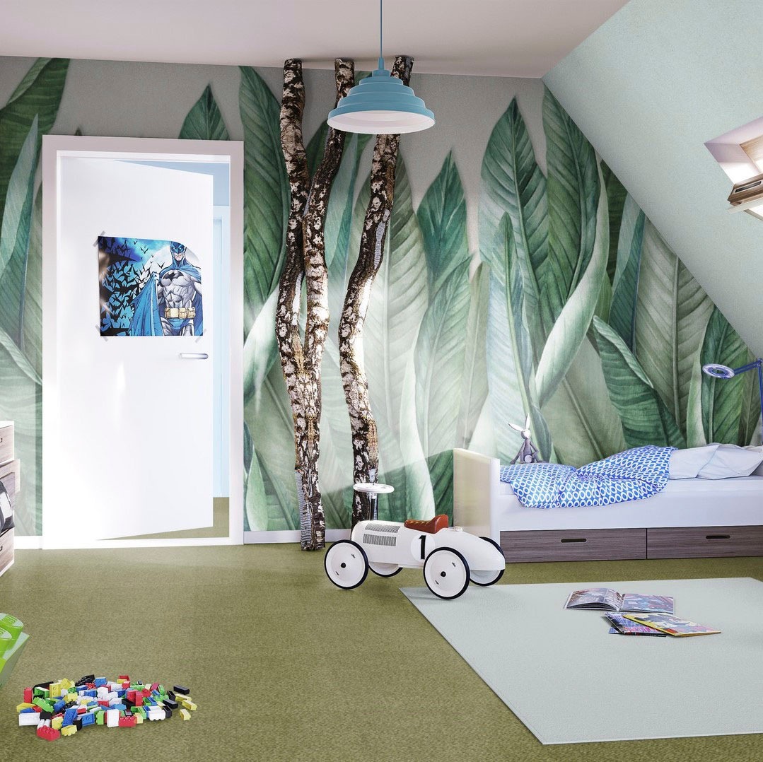 Vorwerk Teppichboden »Passion 1091 (Metro), Schlinge - Uni Farben, Made in Germany«, rechteckig, 6,3 mm Höhe, Wohnzimmer, Schlafzimmer, Kinderzimmer, Breite 400/500 cm