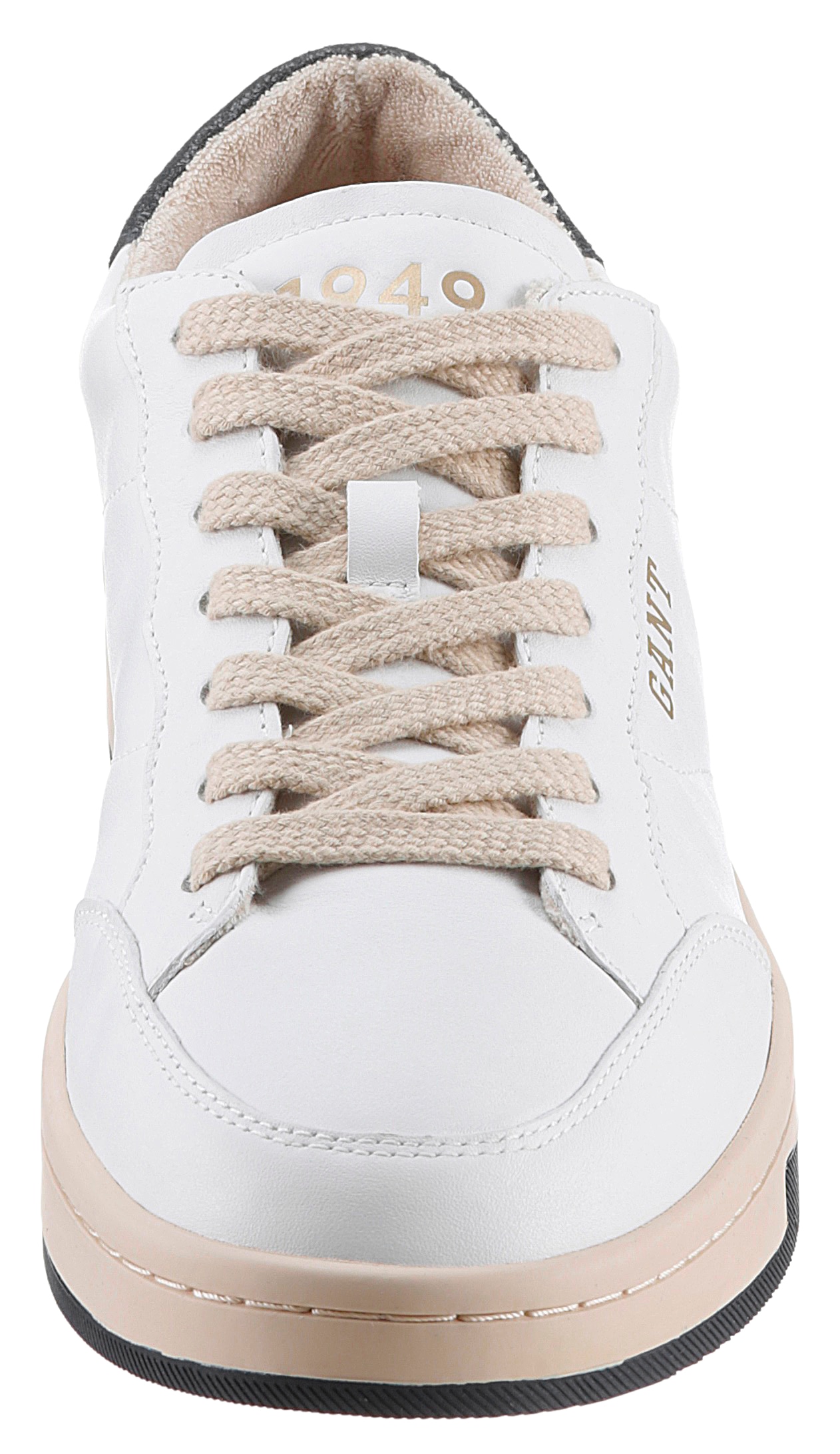 Gant Sneaker »Prepus«, Freizeitschuh, Halbschuh, Schnürschuh mit farbiger Laufsohle