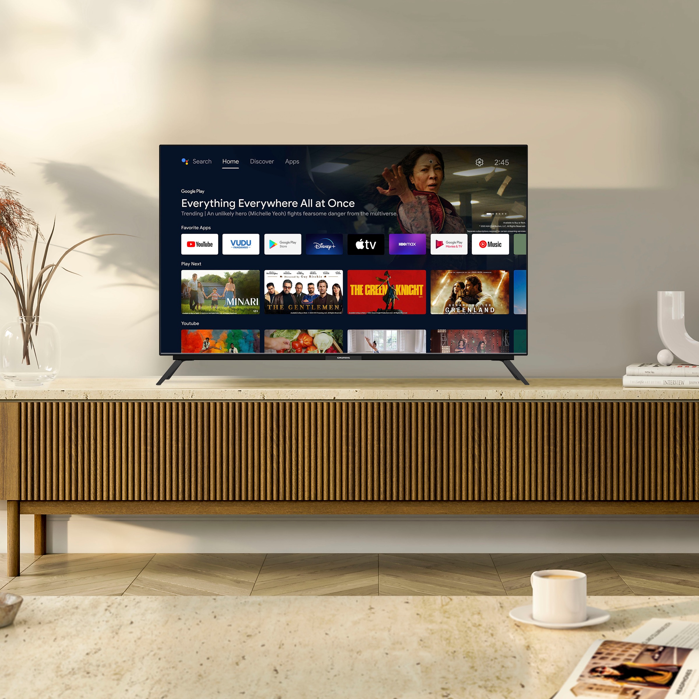 Grundig OLED-Fernseher »55 GOB 9380 AY3T0«, 4K Ultra HD, Android TV-Smart-TV