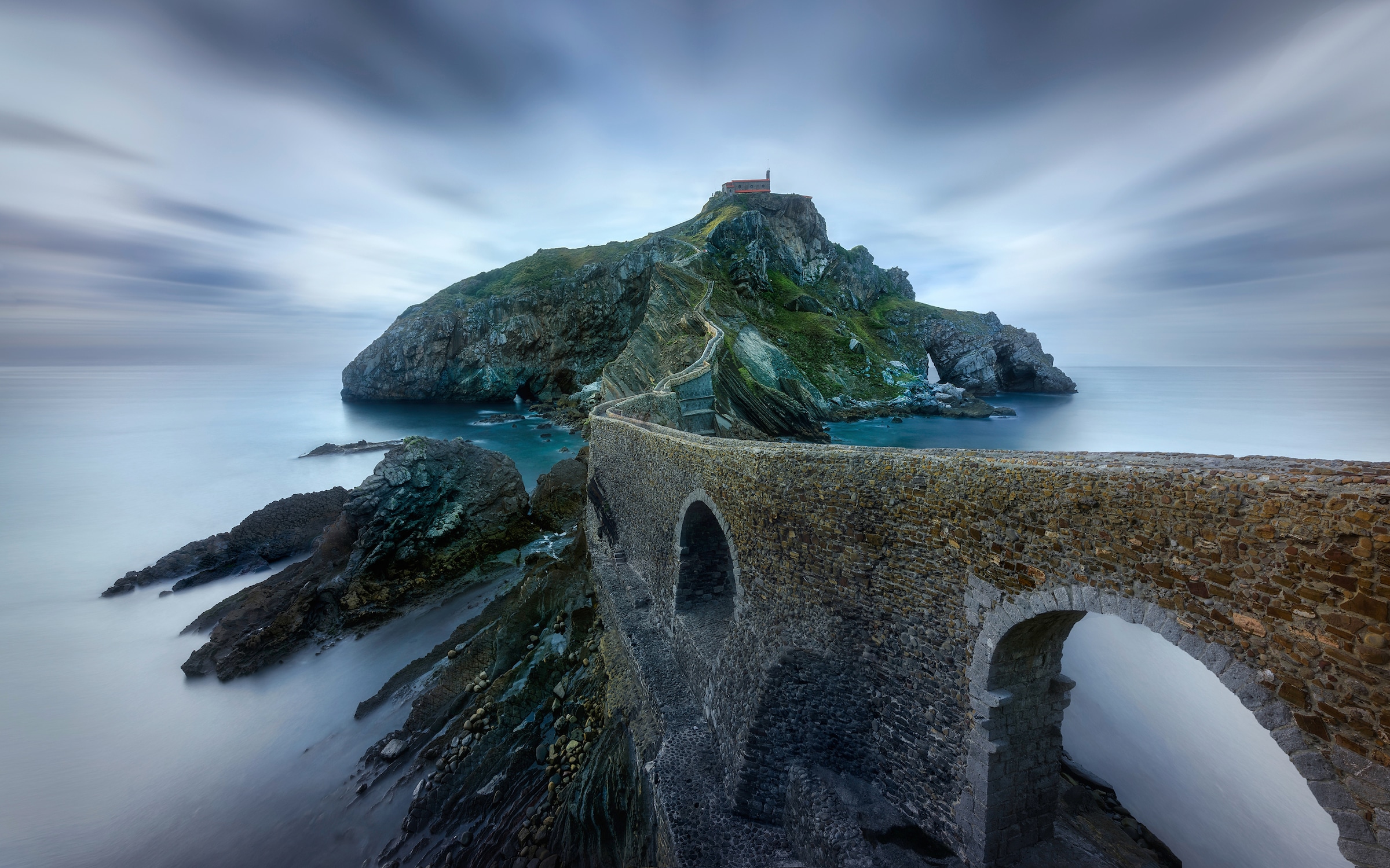 Papermoon Fototapete »JESUS M GARCIA, SPIELE VON THRONES - DRAGONSTONE ISLAND SAN JUAN DE G«
