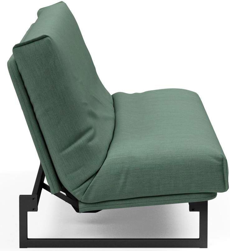INNOVATION LIVING ™ Schlafsofa »Fraction Dauerschlaffunktion, schlicht und elegant, Industriedesign«, bequem, Rückenlehne 3-fach verstellbar