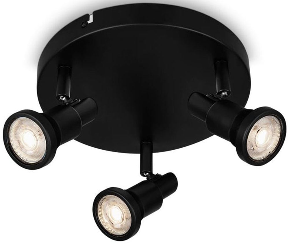 Briloner Leuchten LED Deckenspot »LED Spotleuchte 3-flammig, Metall, schwar günstig online kaufen