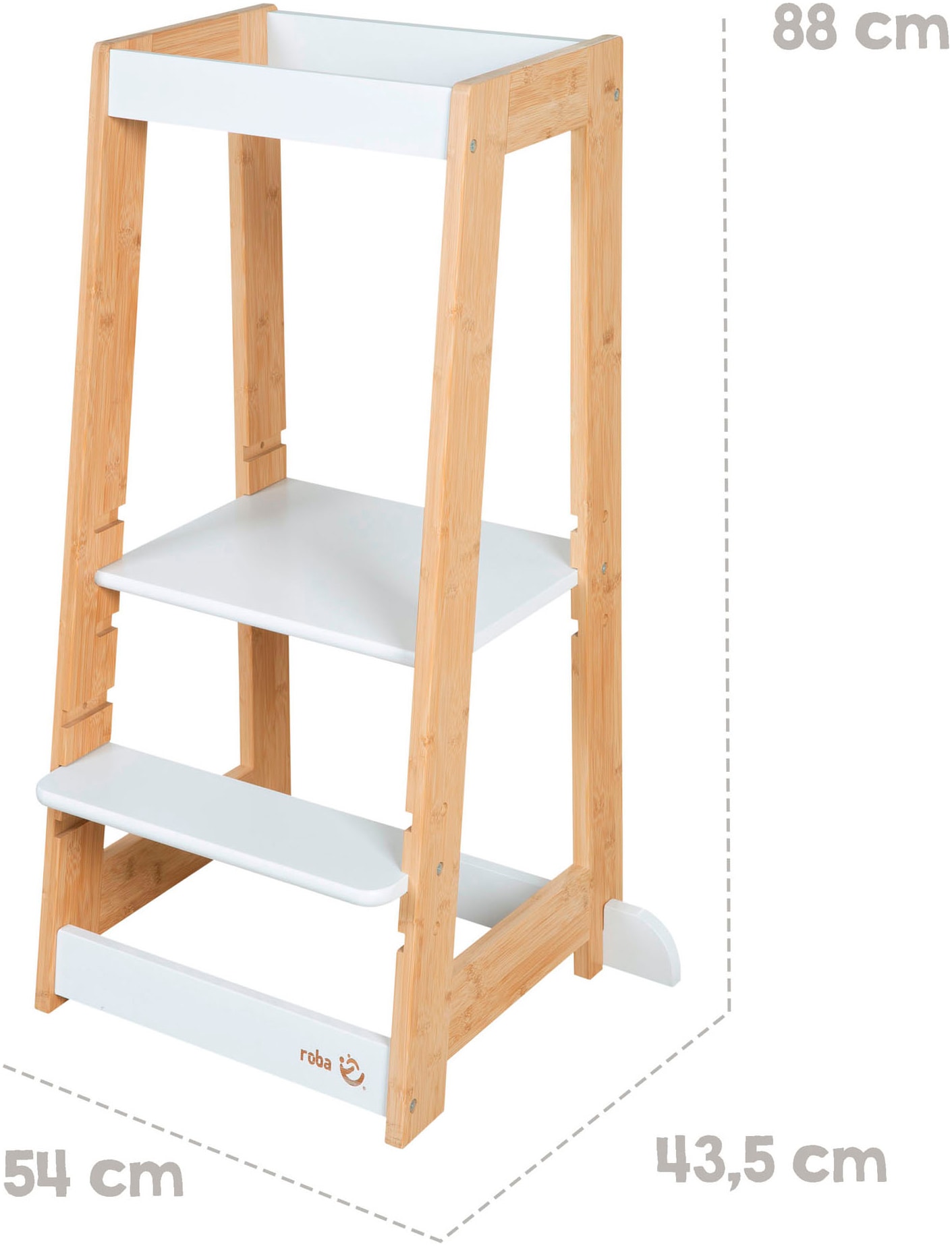 roba® Stehhilfe »Lernturm Bambus« ()