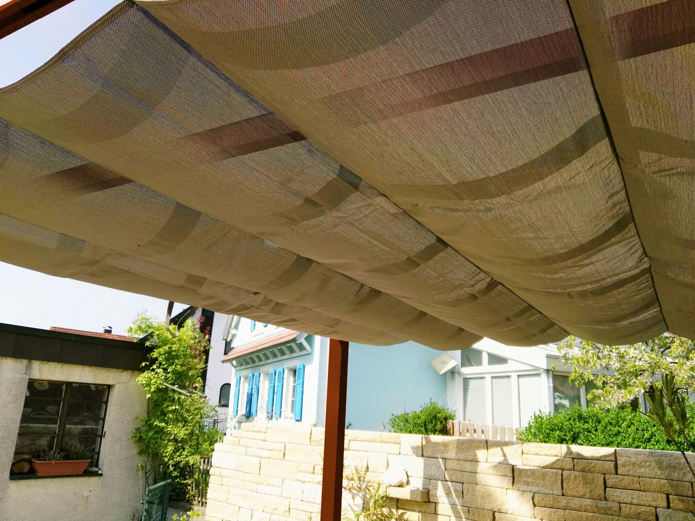Paragon Pavillon »FLORIDA«, Aluminiumpavillon mit verstellbarem Sonnensegel