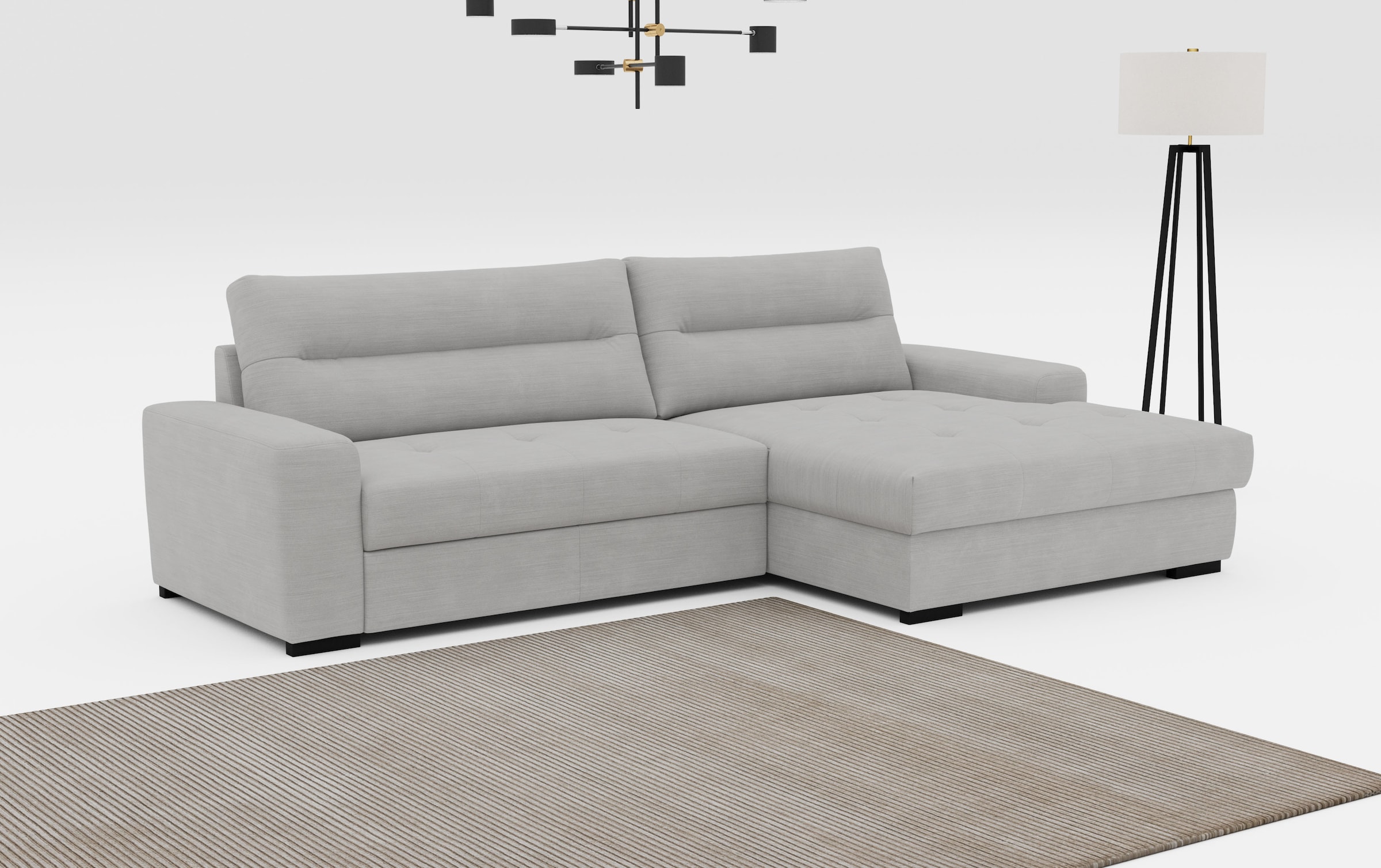 COTTA Ecksofa "Cappa L-Form", wahlweise mit Bettfunktion & Bettkasten günstig online kaufen