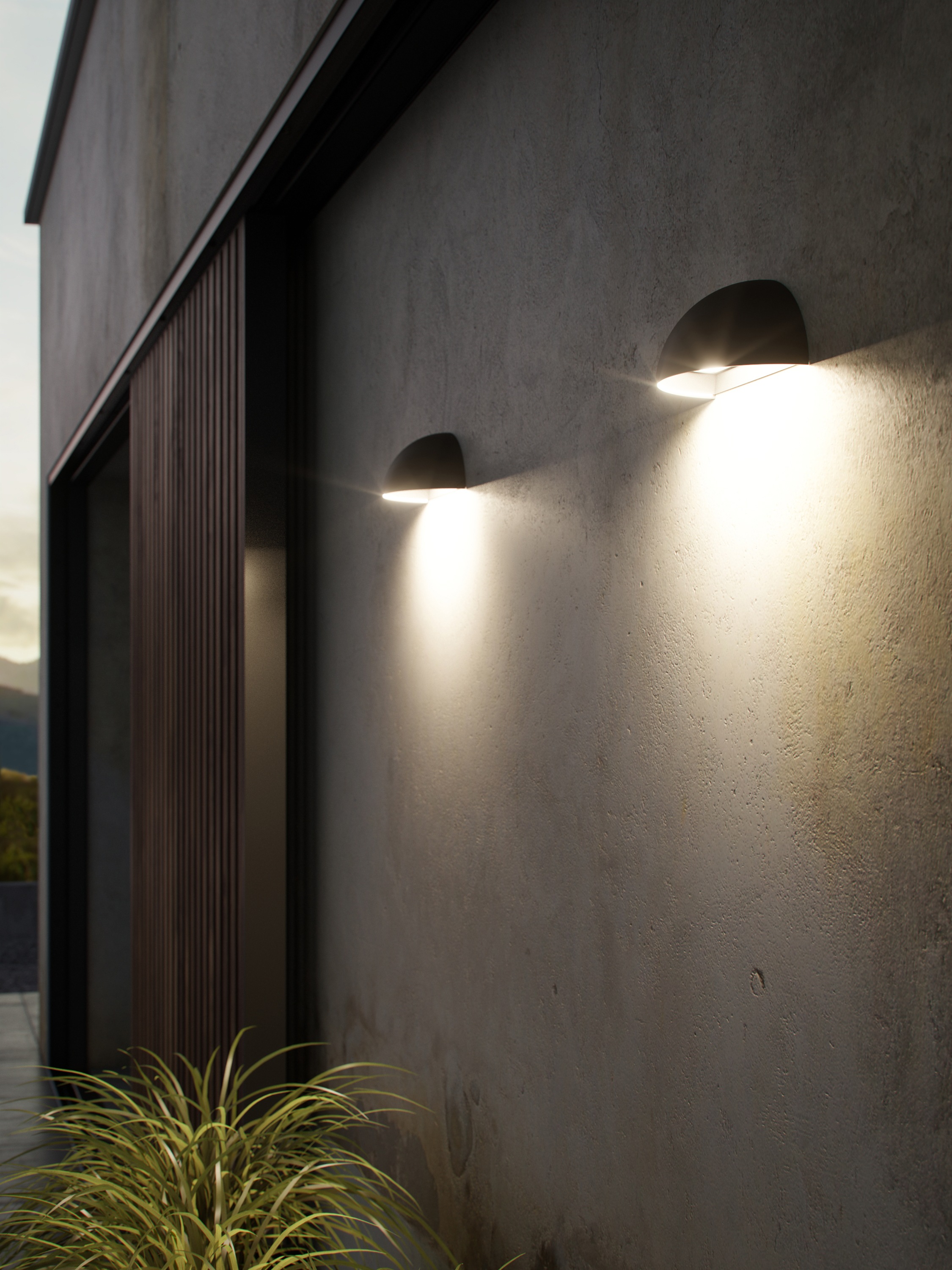 Nordlux Smarte LED-Außenwandleuchte »Arcus« günstig online kaufen