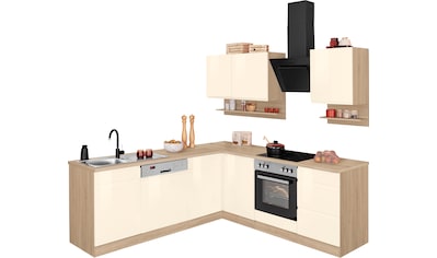 HELD MÖBEL Winkelküche »Virginia«, mit E-Geräten, Stellbreite 220/220 cm kaufen HELD MÖBEL Winkelküche »Virginia«, mit E-Geräten, Stellbreite 220/220 cm kaufen
