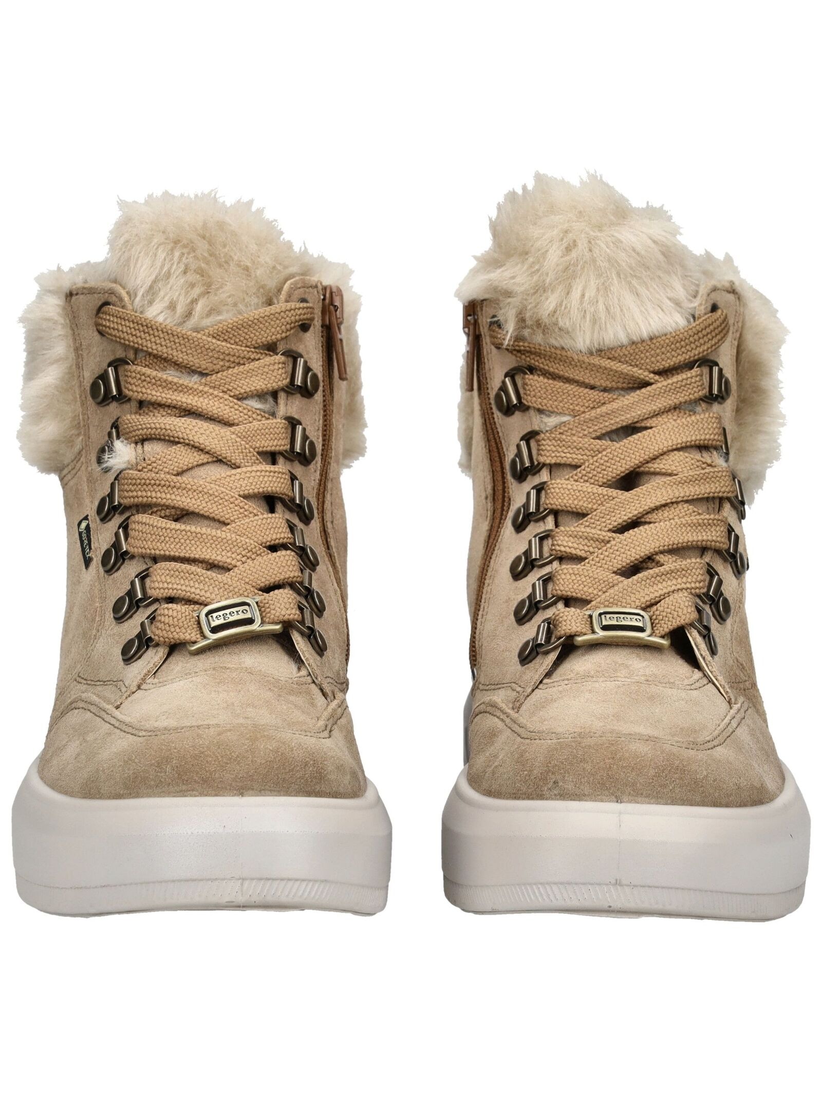 Legero Schnürstiefelette »Legero Stiefelette Veloursleder/Textil«