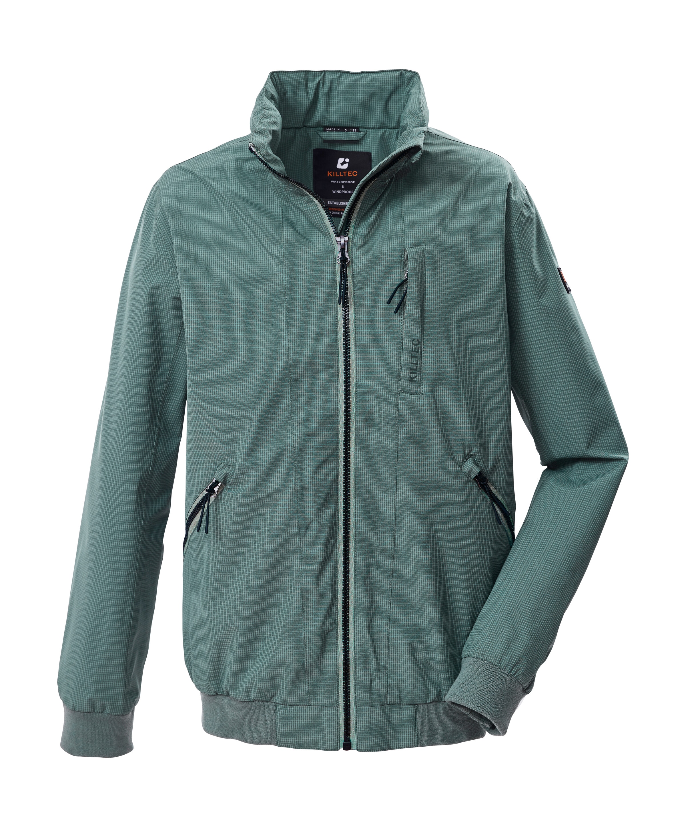 Killtec Blouson »KOS 129 BYS BLSN« Wetterfester Kinder-Blouson, 10.000 mm Wassersäule, einrollbare Kapuze