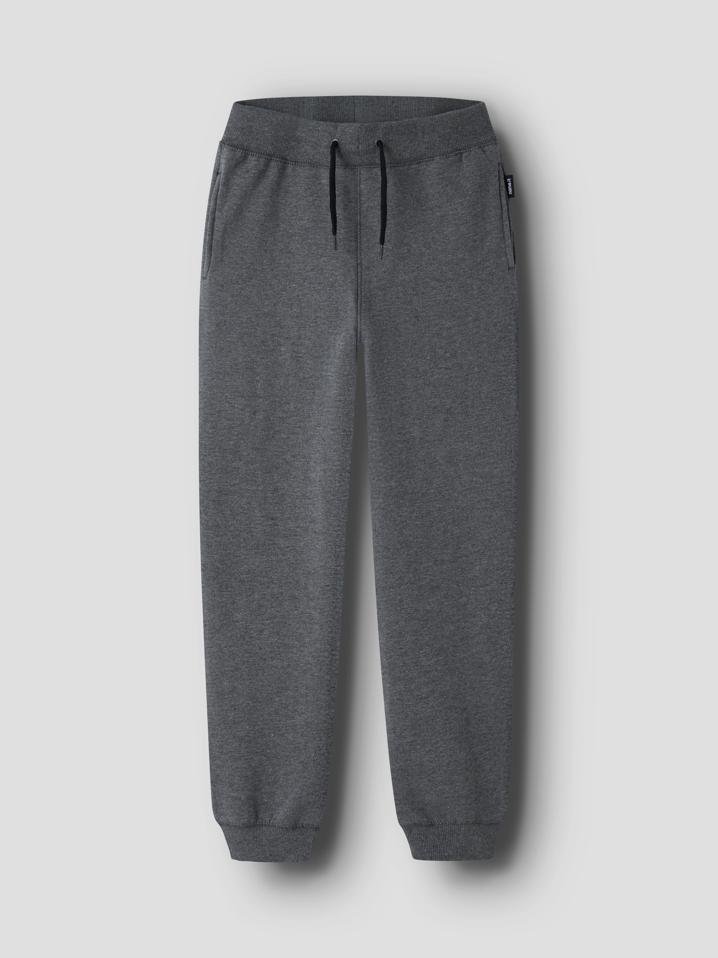 Name It Sweathose »NKMSWEAT – Jogger mit verstellbarem Bund und Rippbündchen«  unifarben, casual, regular fit, angeraute Sweatware