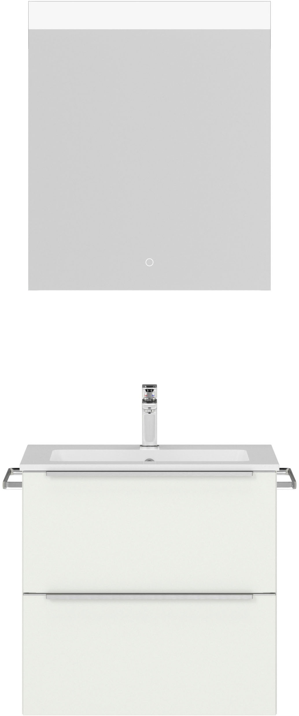 nobilia® Badmöbel-Set »Levere« vormontiert, mit Soft-Close, 2 Stk. tlg. günstig online kaufen