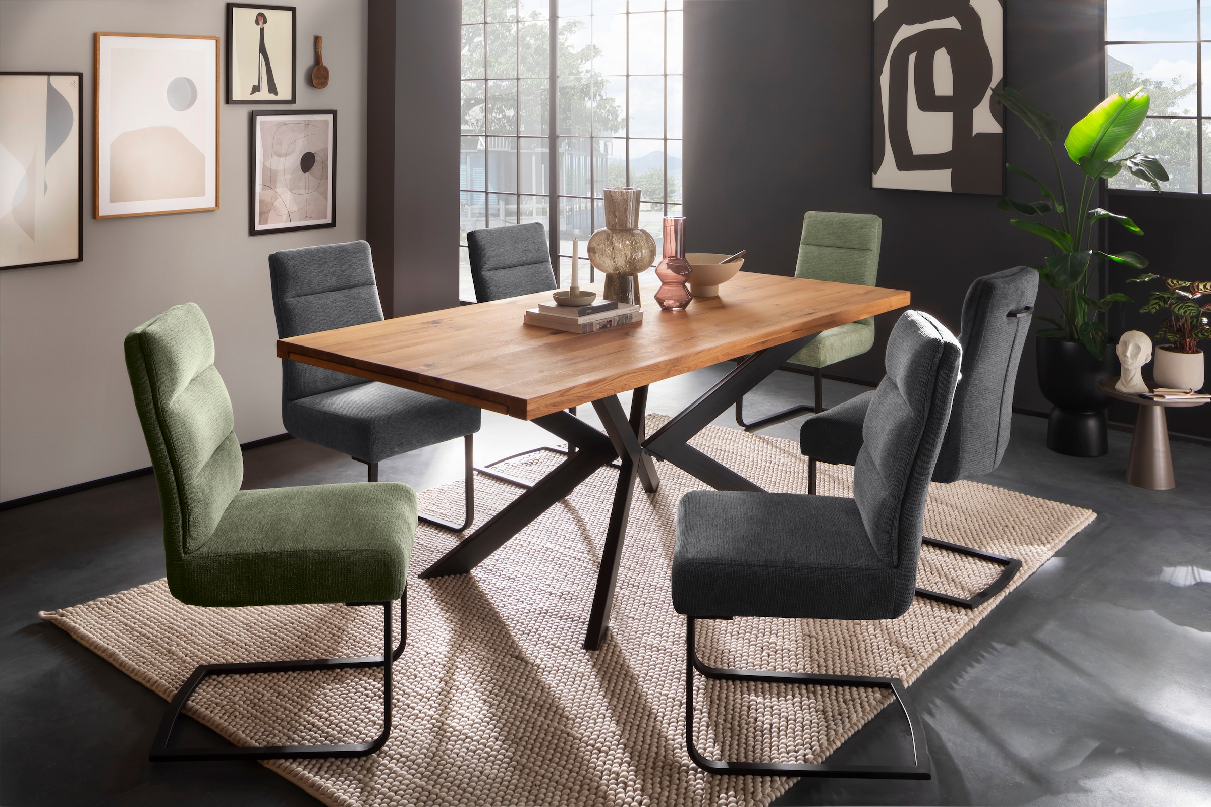 Chenille bestellen Esszimmerstuhl furniture auf »LIMASSOL«, MCA Rechnung