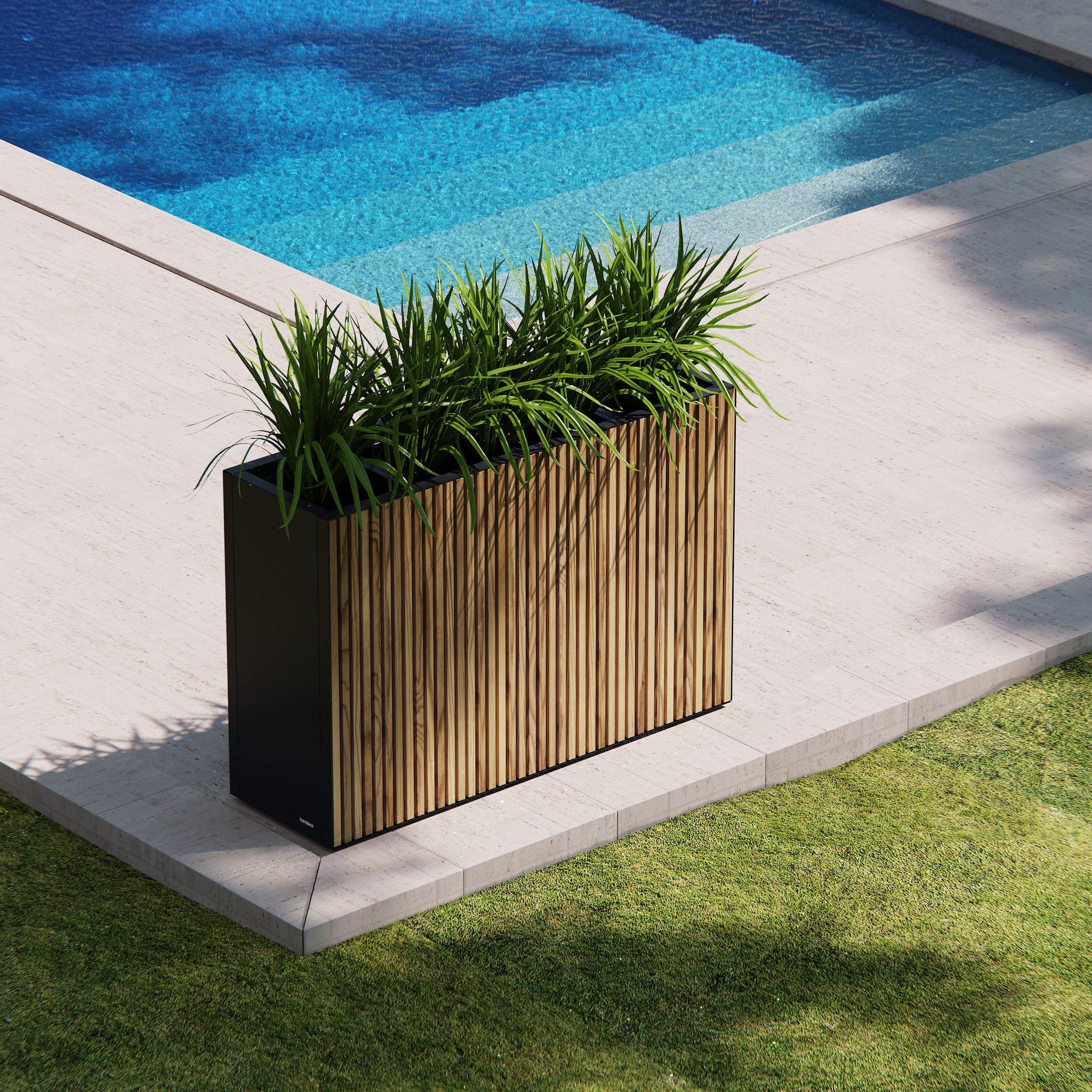 Herstera Garden Pflanzkübel »Deco Planter Divider L« BxTxH: 120x40x80 cm
