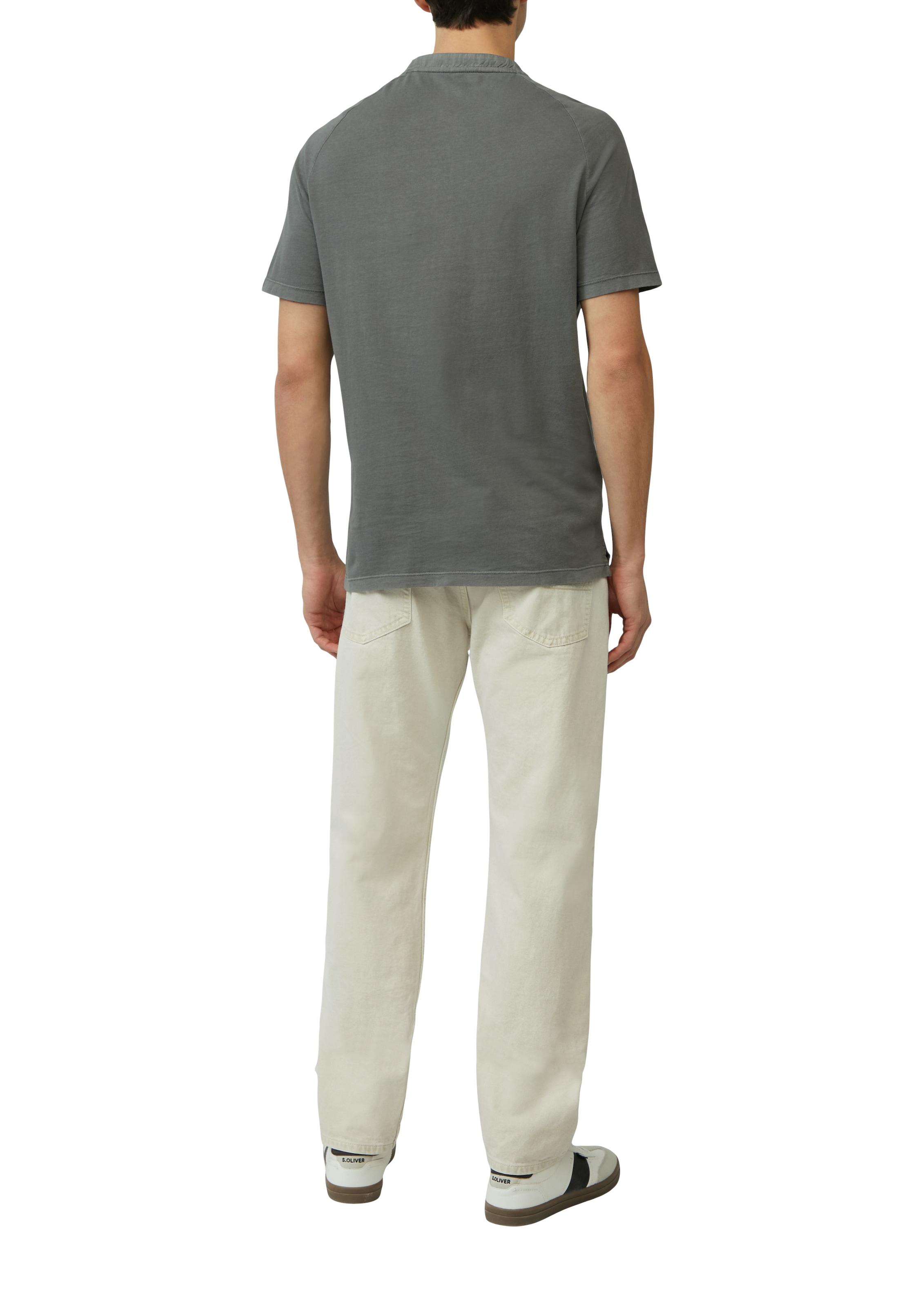 s.Oliver T-Shirt, mit Henley-Ausschnitt