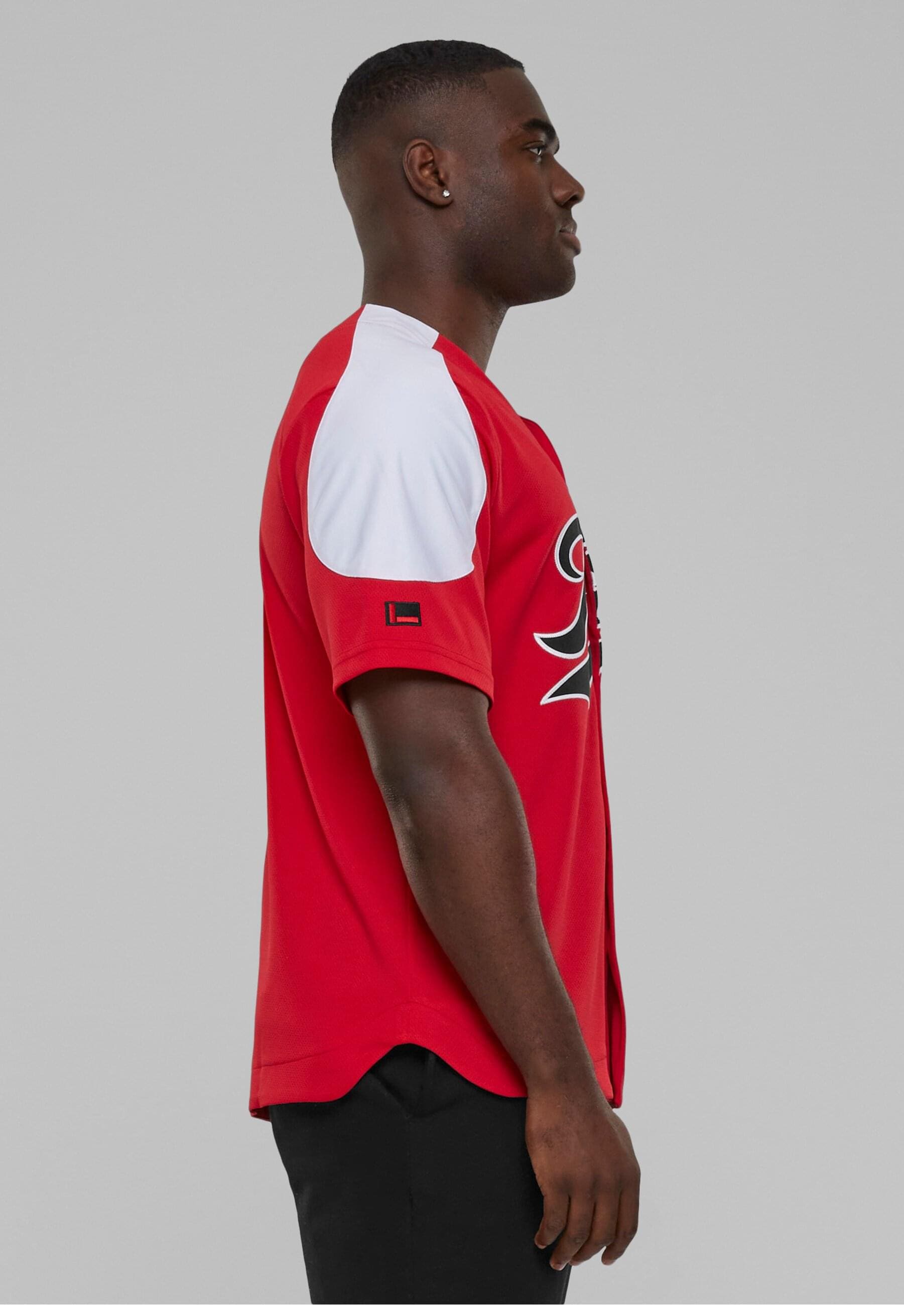 Fubu Langarmhemd »Fubu Herren FM222-019-1 FUBU Varsity Block Baseball Jersey« 1 Stk.