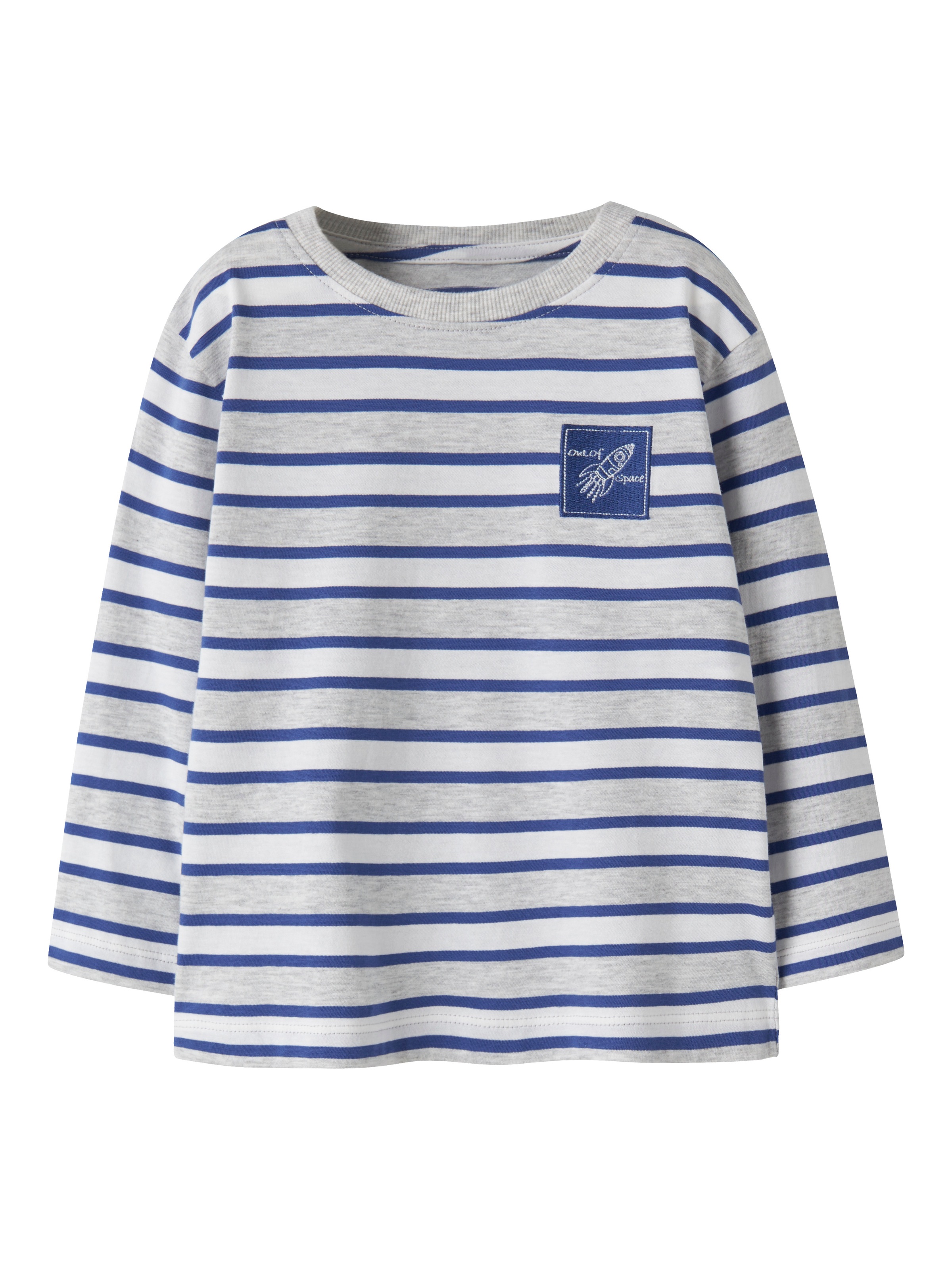 Name It Langarmshirt »NMMKRISTIAN LS NREG TOP PB« Baumwolle, regular fit
