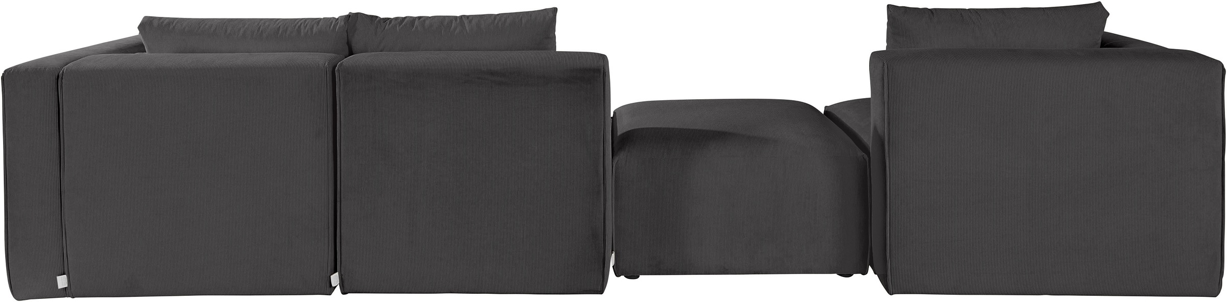 Guido Maria Kretschmer Home&Living Wohnlandschaft »Comfine U-Form«, zusammengesetzt aus Modulen, in 3 Stoffen und vielen Farben