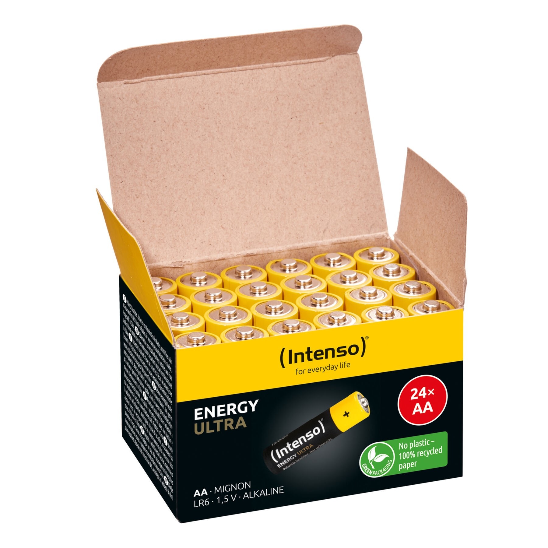 Intenso Batterie »7501824«, LR6, 1,5 V, (Packung, 24 St.)