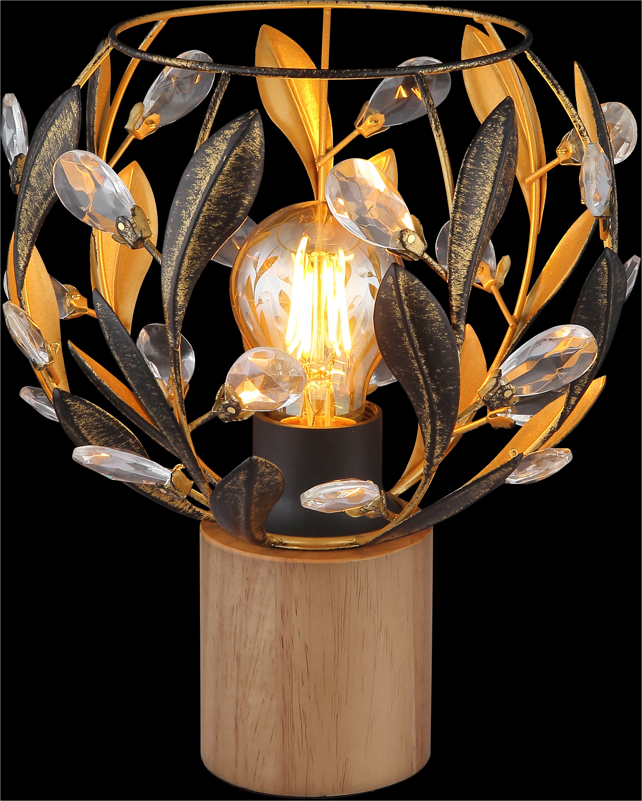 GLOBO LIGHTING Tischleuchte »MIKA« E27 1 Stk. Tischlampe Nachttischlampe Deko-Tischleuchte Schlafzimmer