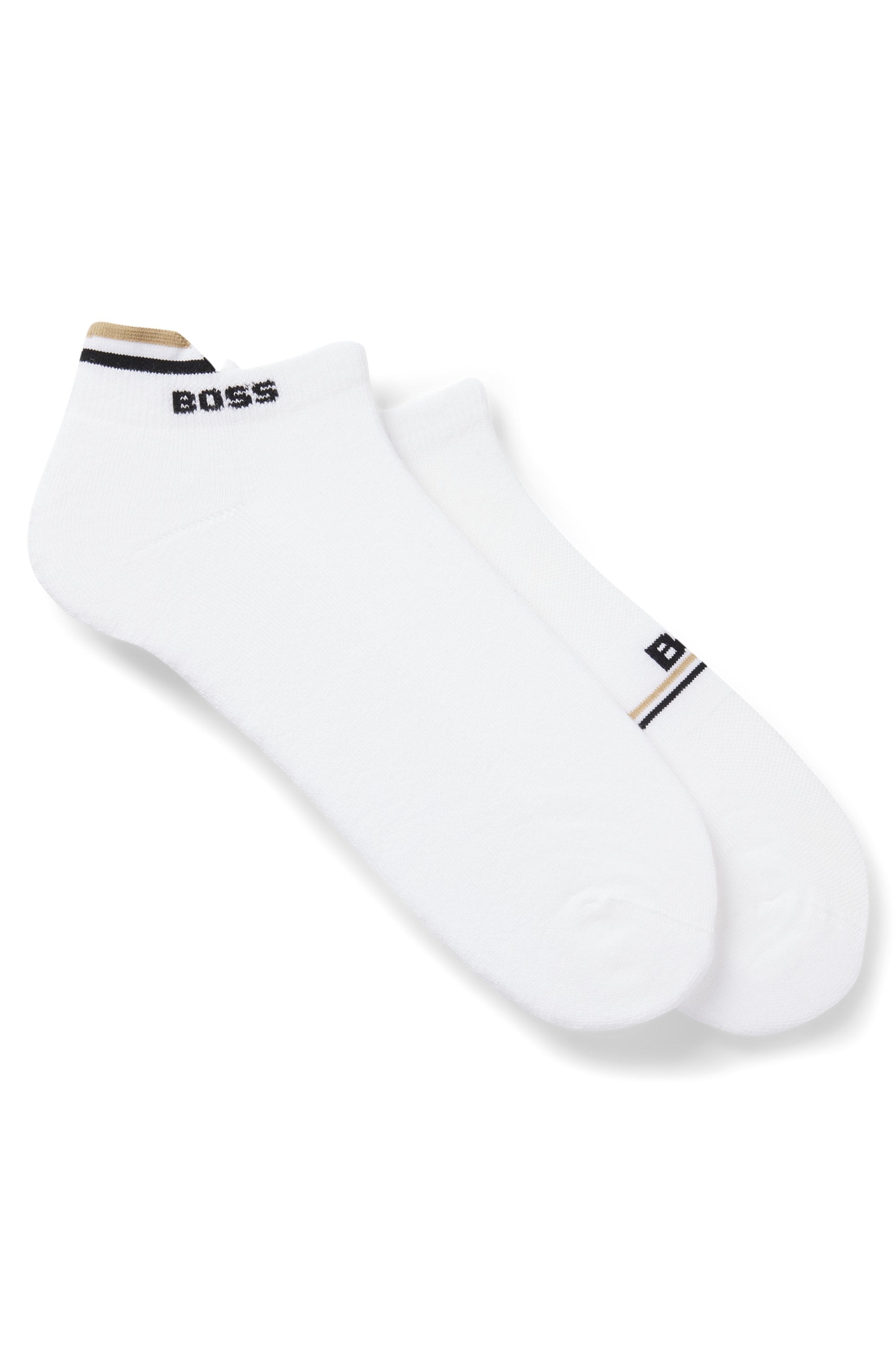 BOSS Kurzsocken »2P AS Iconic Loop CC« 2 Paar tlg. mit Signature-Streifen und Logo-Details