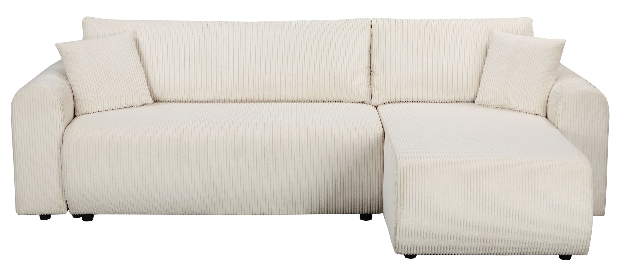 OTTO home Ecksofa »JONAA, 241cm, L-Form, Schlafsofa, Boxspringfederung, Cor günstig online kaufen