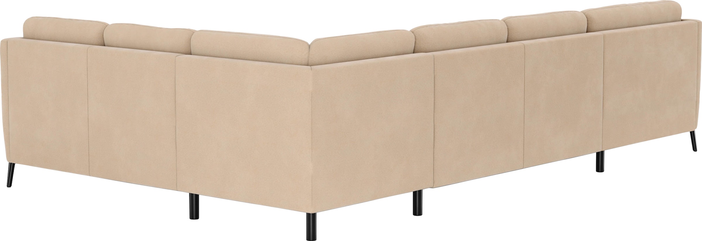 sit&more Wohnlandschaft »Soul U-Form«, wahlweise mit Bettfunktion und Bettkasten oder Schubkasten