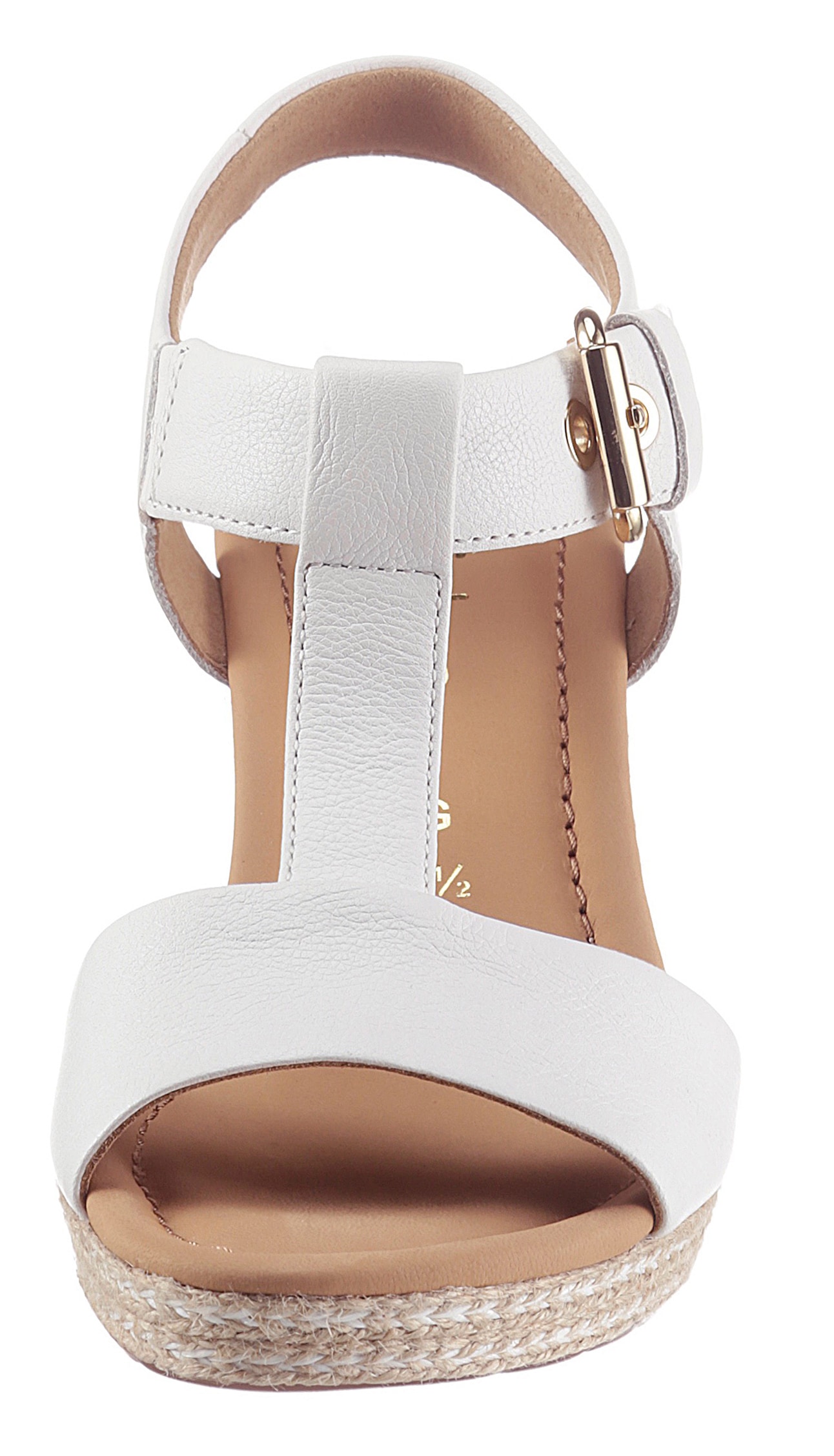 Gabor Sandalette »MILANO«, Blockabsatz, Sommerschuh, Sandale mit Absatz in Korkoptik