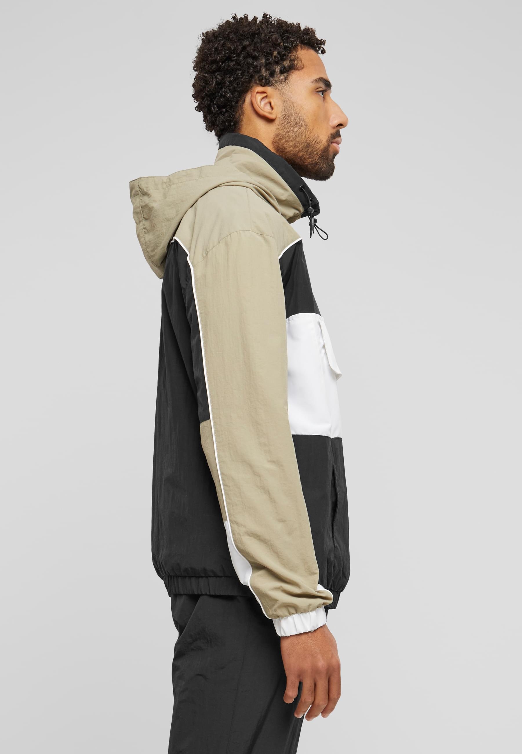 Karl Kani Windbreaker »Karl Kani Herren KU241-006-2 Karl Kani Woven Retro Windbreaker« 1 Stk. tlg. mit Kapuze
