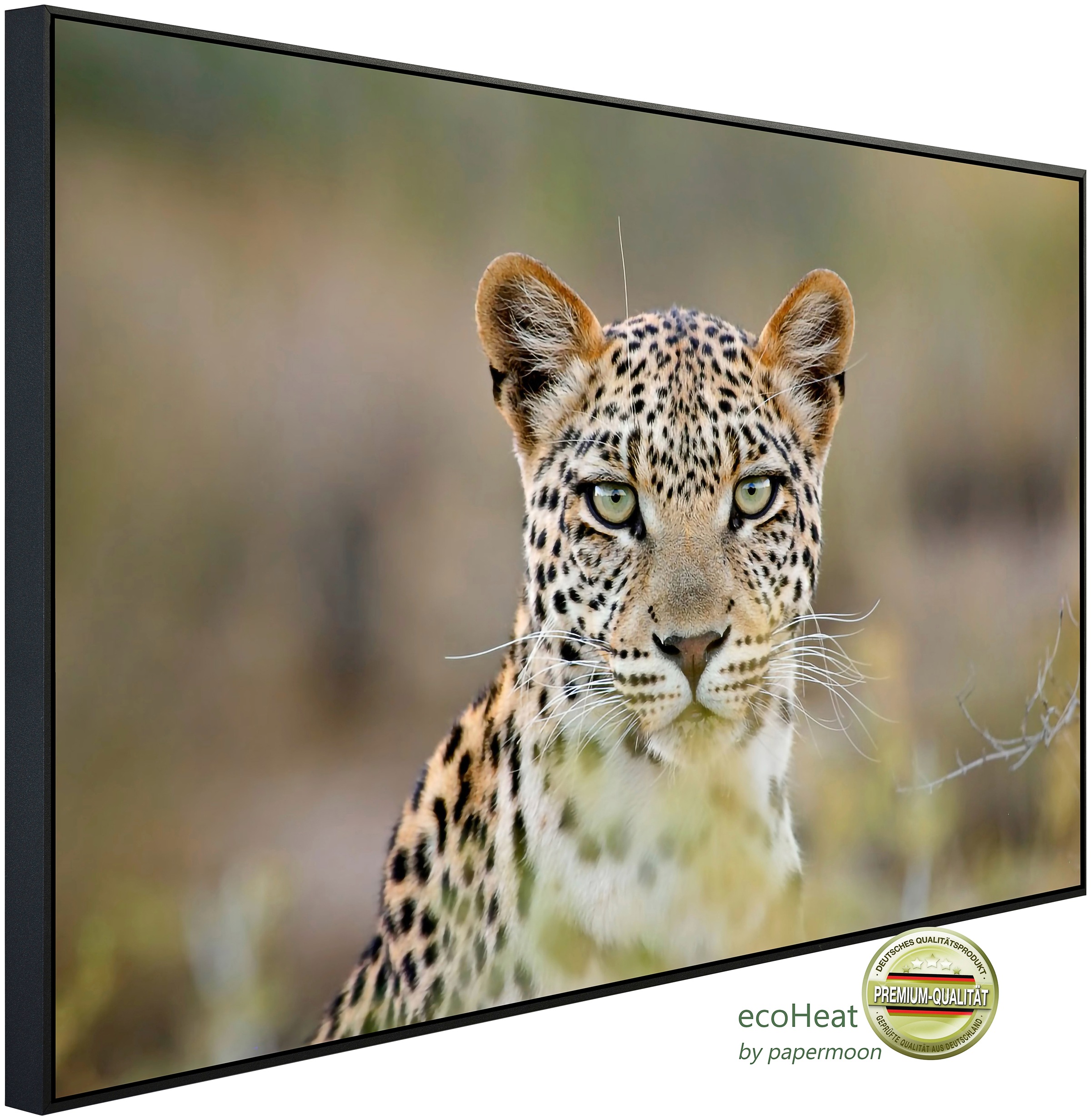 Papermoon Infrarotheizung »Leopardenporträt«, sehr angenehme Strahlungswärm günstig online kaufen