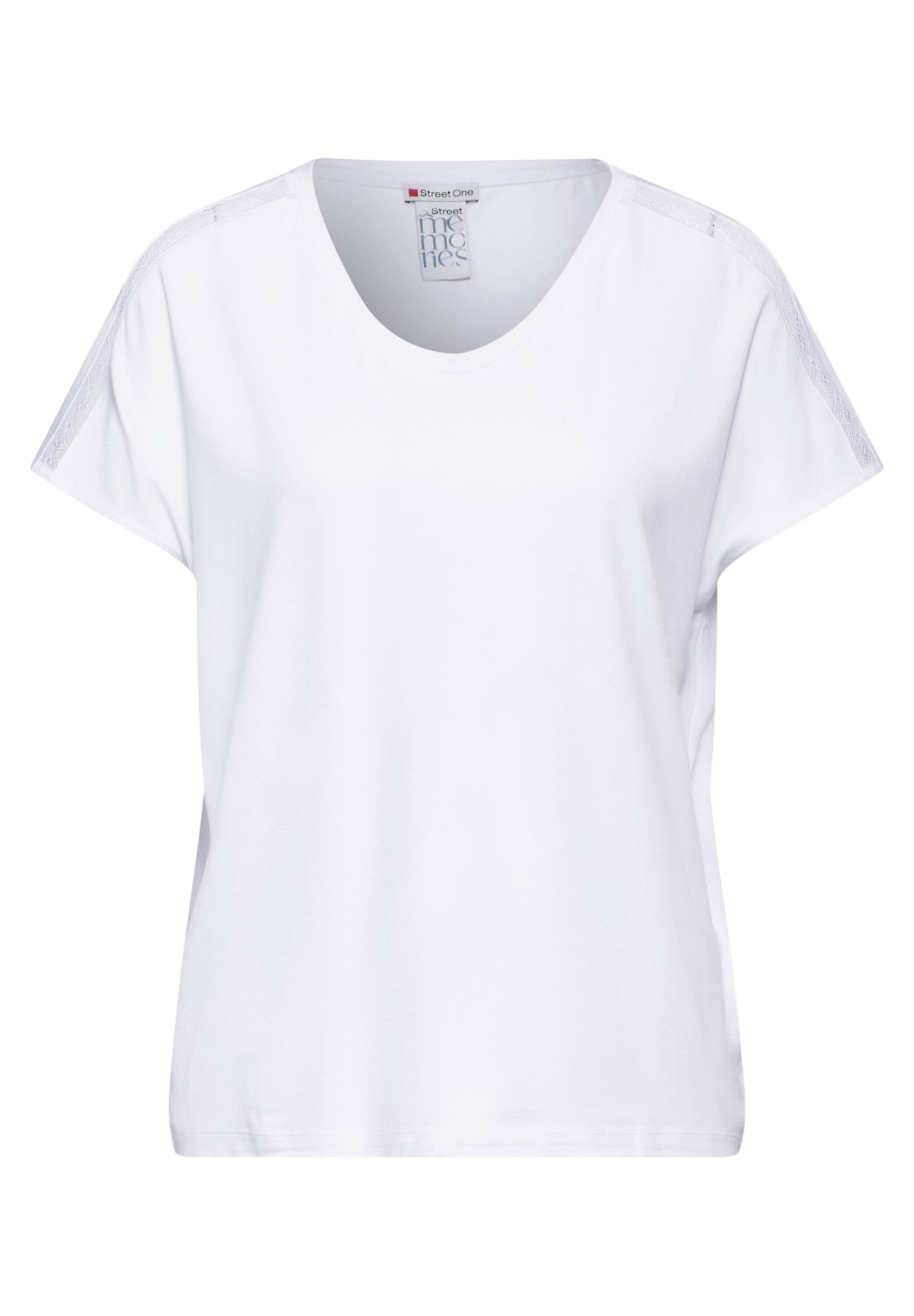 STREET ONE Spitzentop, mit Spitze