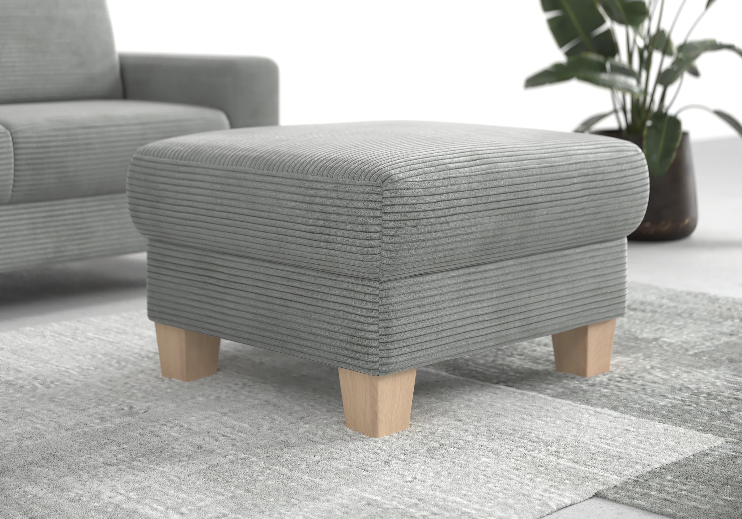 Home affaire "Summer" inkl. Stauraum, Cord-Bezug günstig online kaufen