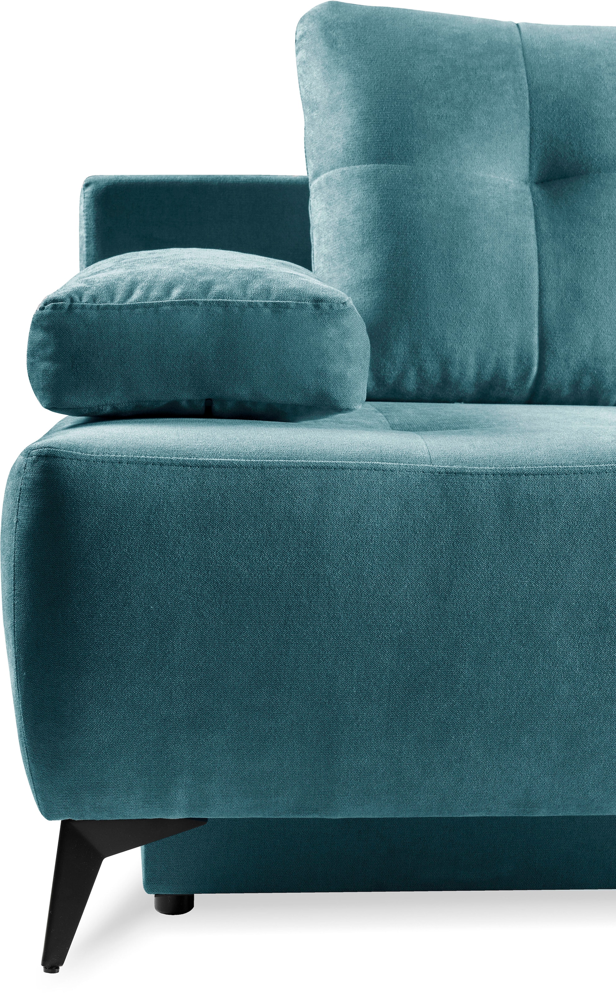 WERK2 Schlafsofa »Oakland«, 2-Sitzer Sofa & Schlafcouch mit Bettkasten