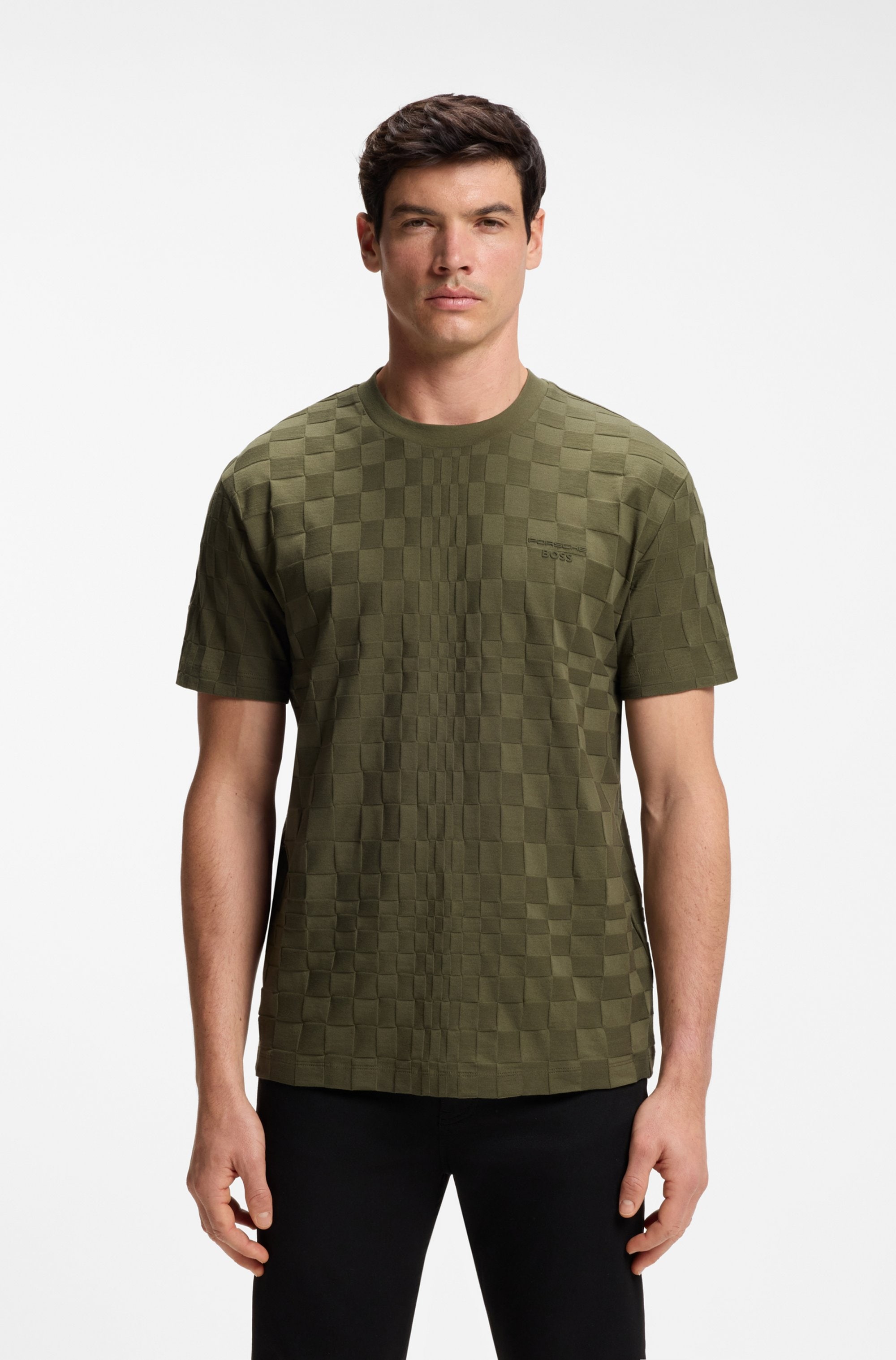 BOSS GREEN T-Shirt »Porsche Spirit 70 Capsule Collection« Premium Herrenmode Limited