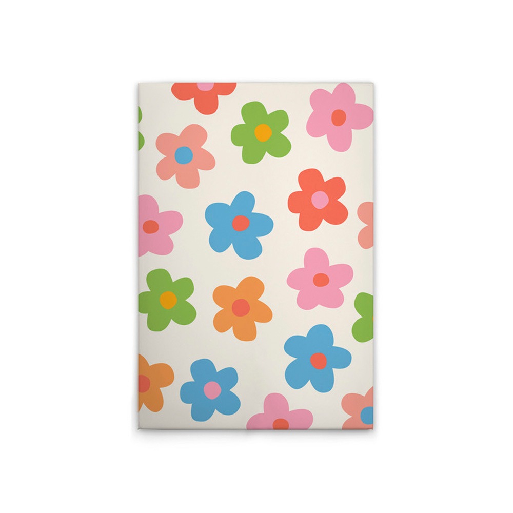 A.S. Création Leinwandbild »Flowers - Wandbild Creme Weiß Bunt Keilrahmen K günstig online kaufen