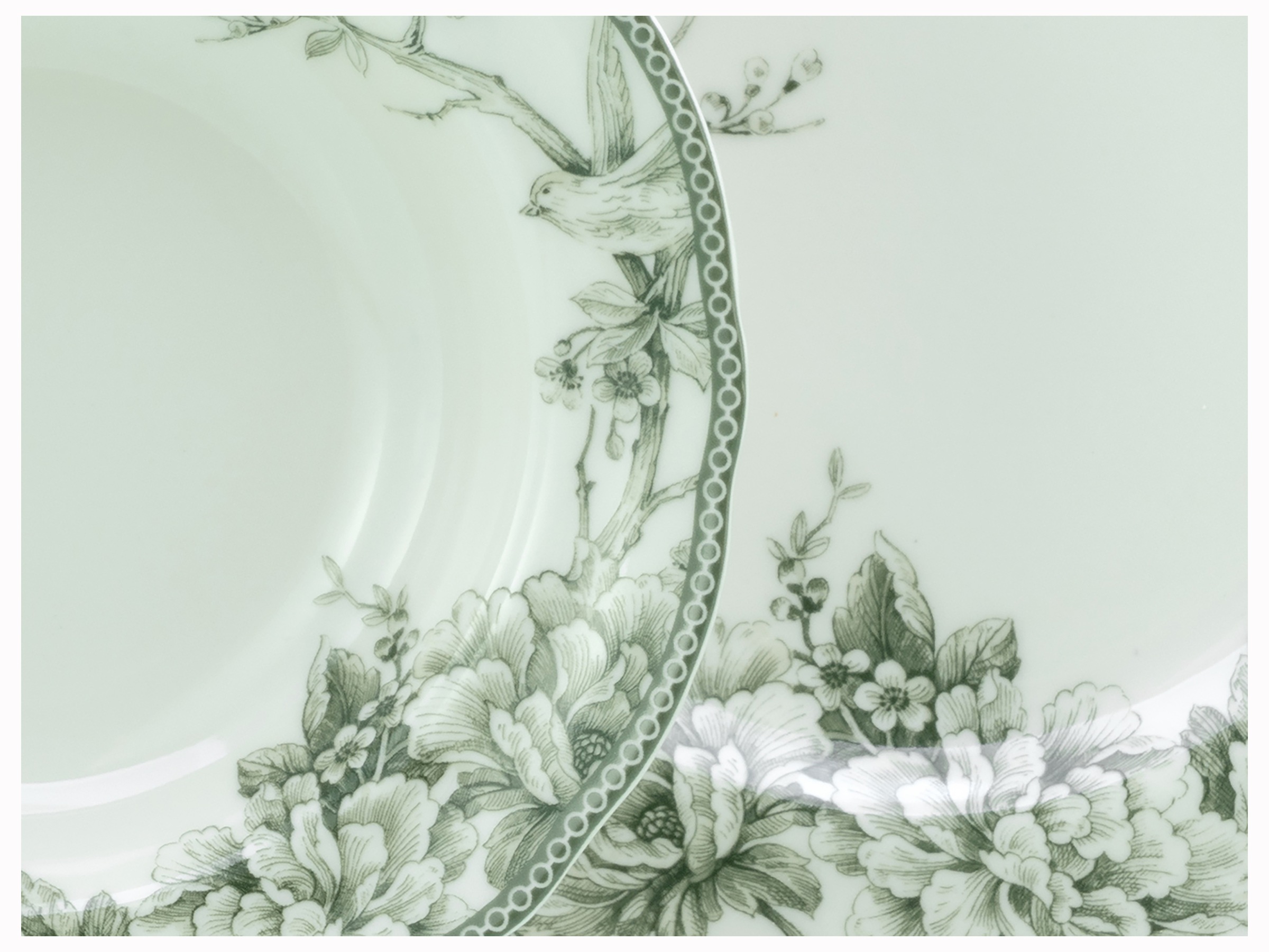 CreaTable Kaffeeservice »Adelaide, Service 12-tlg.« Nostalgischer Vintage Dekor, Elegante Form