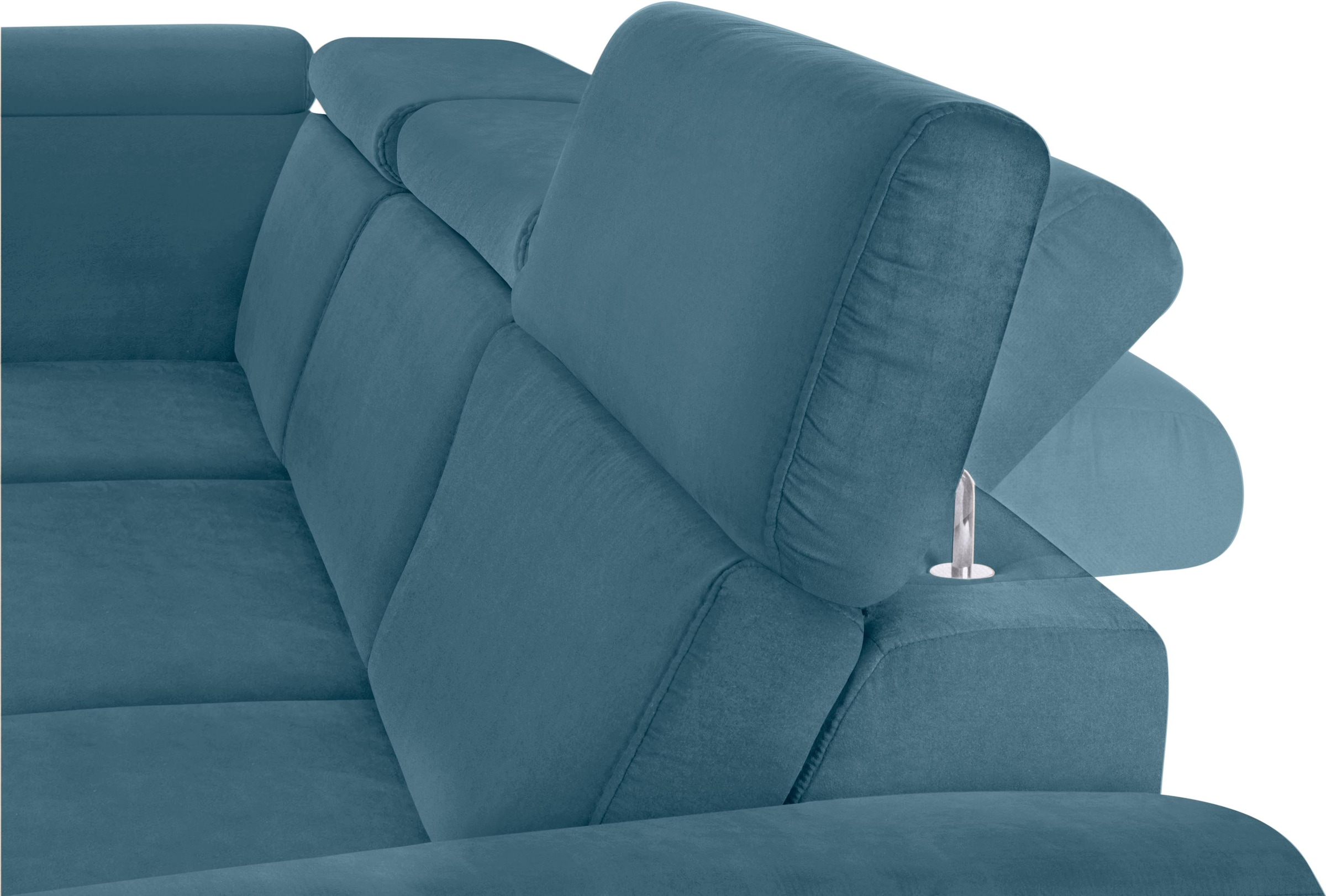 sit&more Ecksofa, inklusive Kopfteilverstellung, wahlweise mit Bettfunktion und Bettkasten
