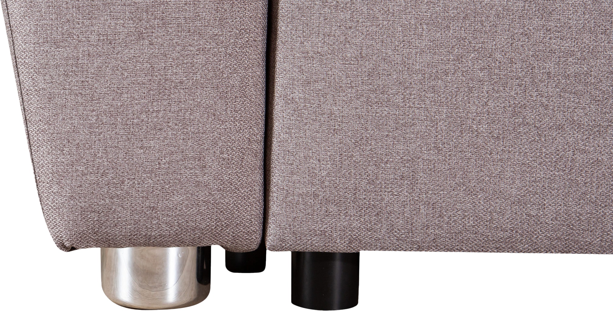 COLLECTION AB Ecksofa »JANA«, Ecksofa,Bettfunktion,Bettkasten,Bonnelfederkern,Rückenkissen