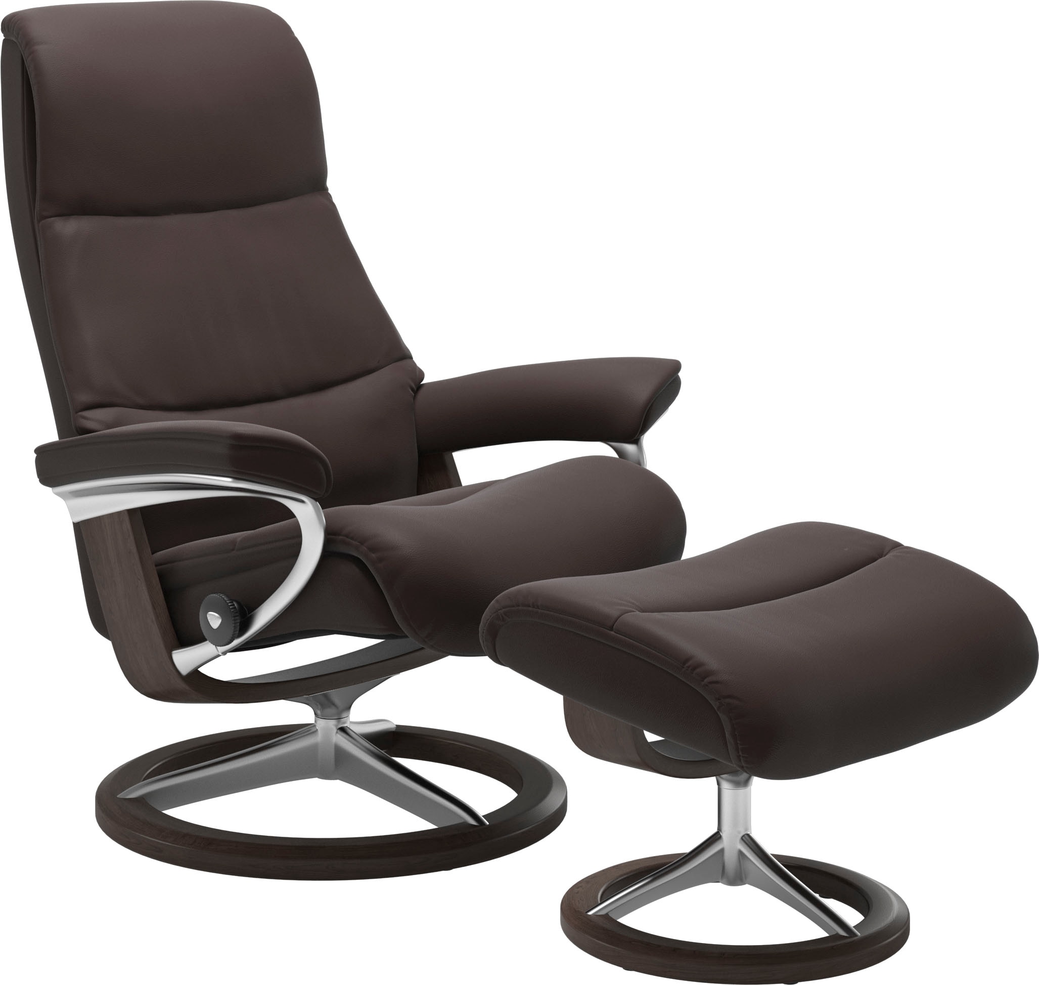 Stressless Fußhocker "View" mit Signature Base,Gestell Wenge günstig online kaufen