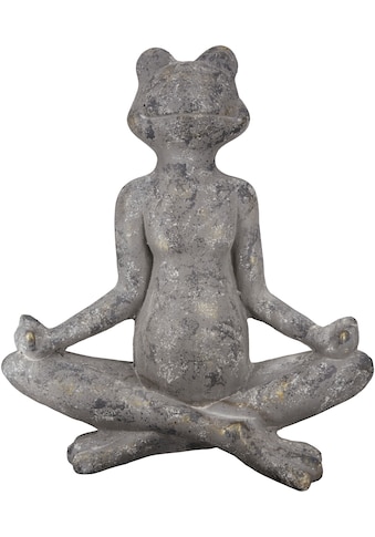 Tierfigur »Frosch Yoga«