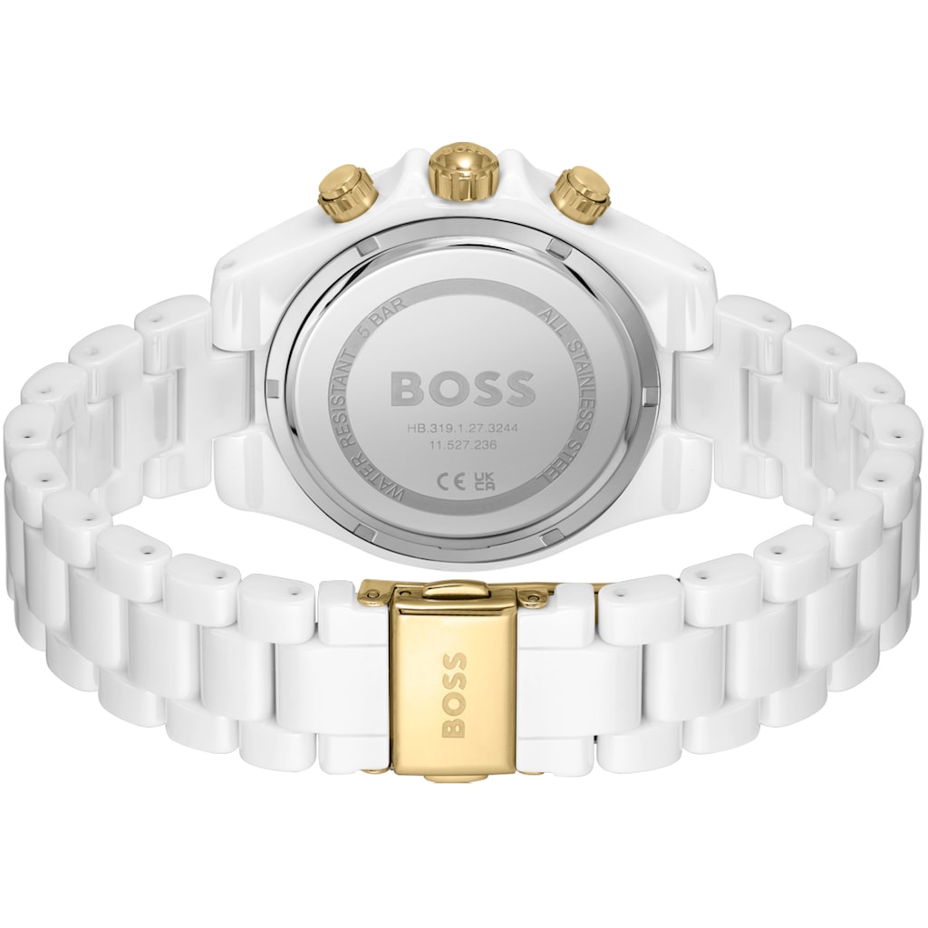 BOSS Multifunktionsuhr »Novia Ceramic, 1502631«